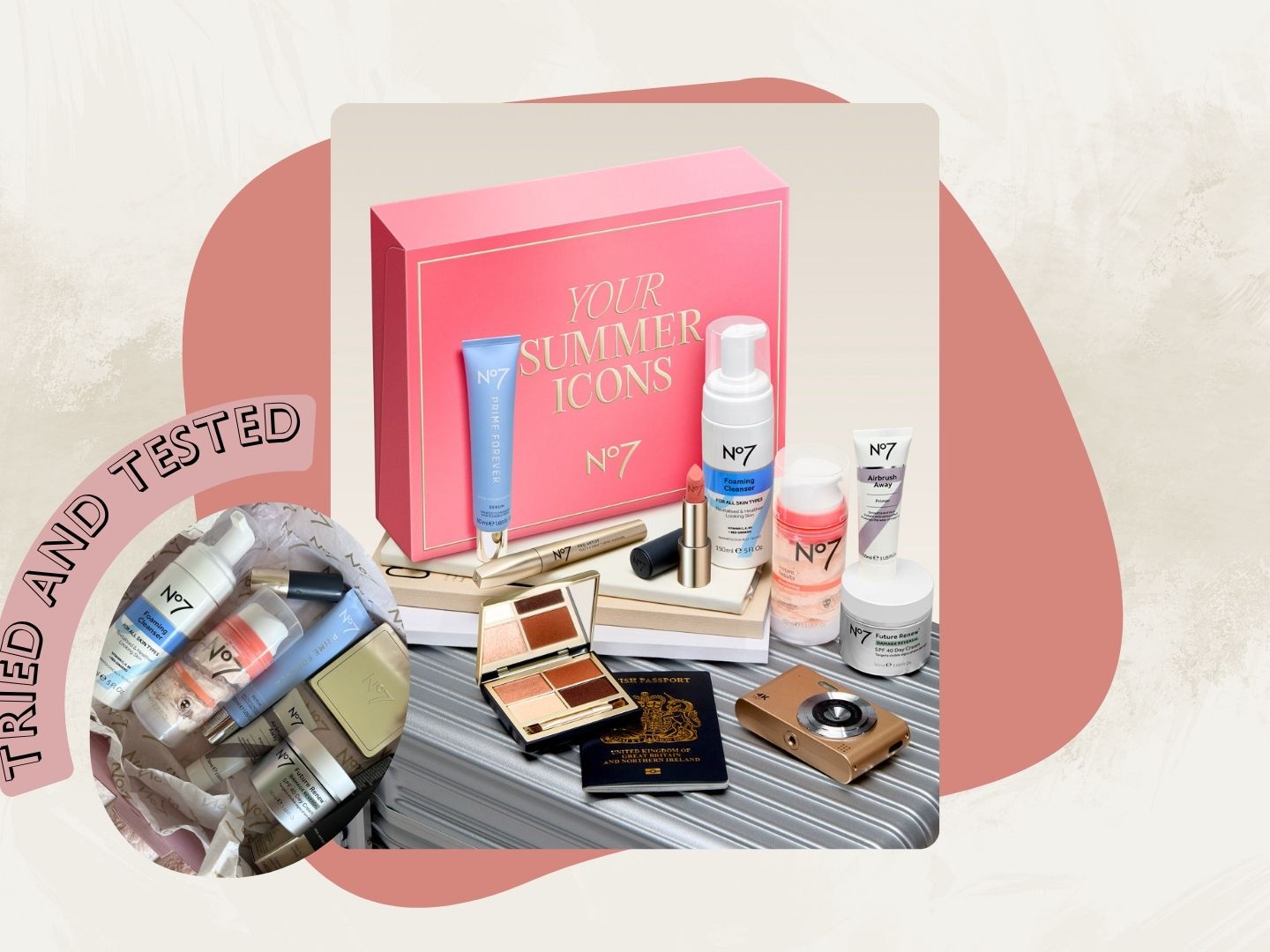 Our team unboxes the limited-edition No7 beauty edit | Woman & Home