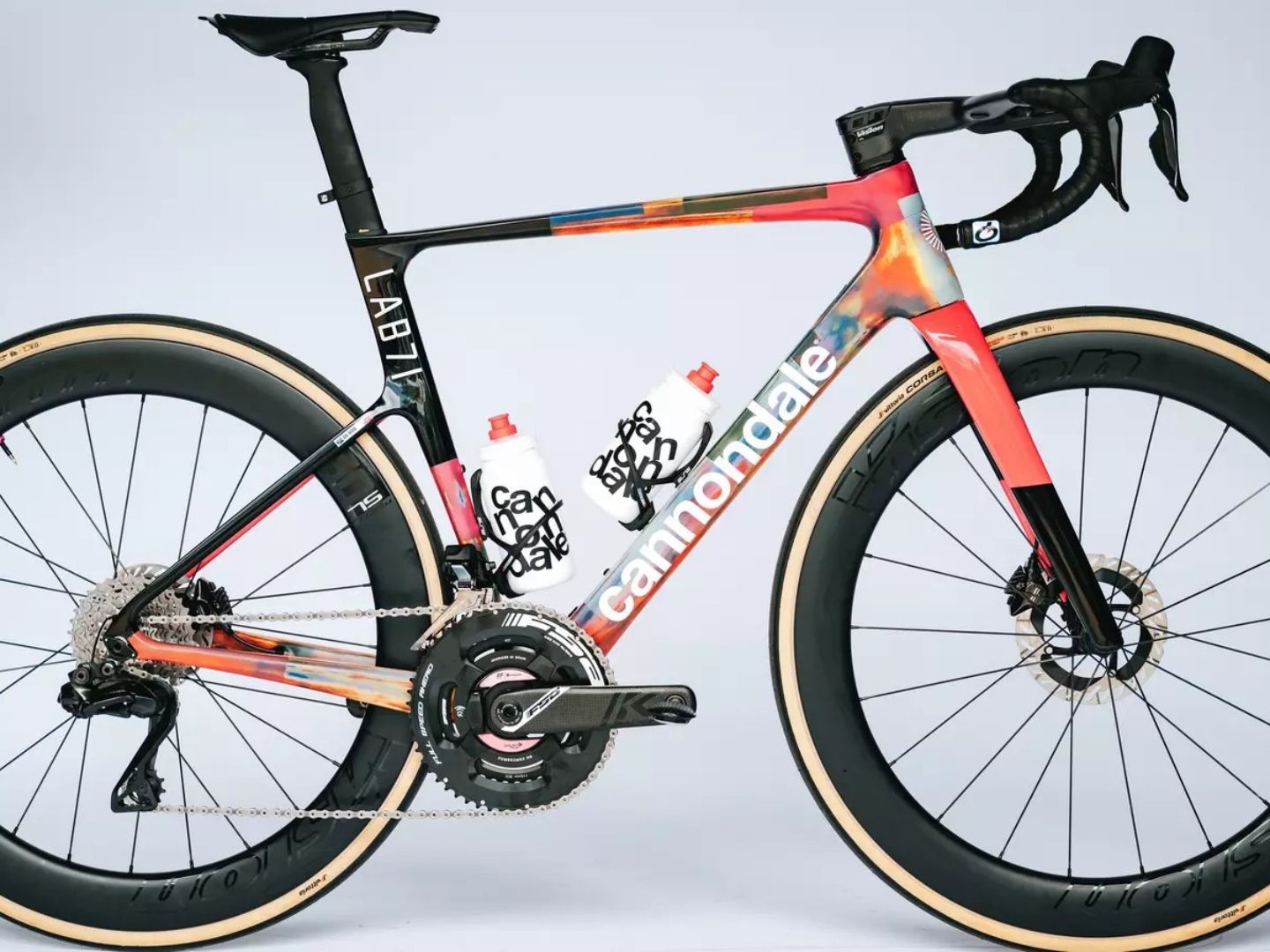 EF Education's Giro d'Italia Cannondales are decorated with