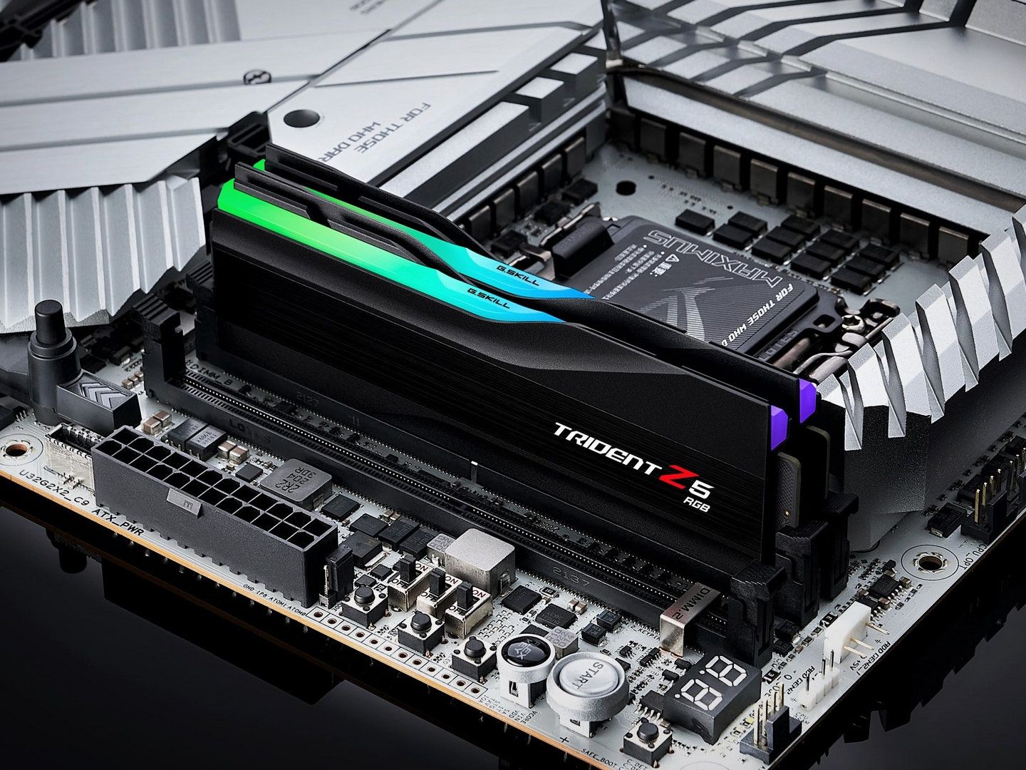 G.SKILL DDR5-8000 16GB×2 EXPO G.SKILL Trident Z5 RGB Series DDR5 RAM (Intel XMP 3.0) 48GB