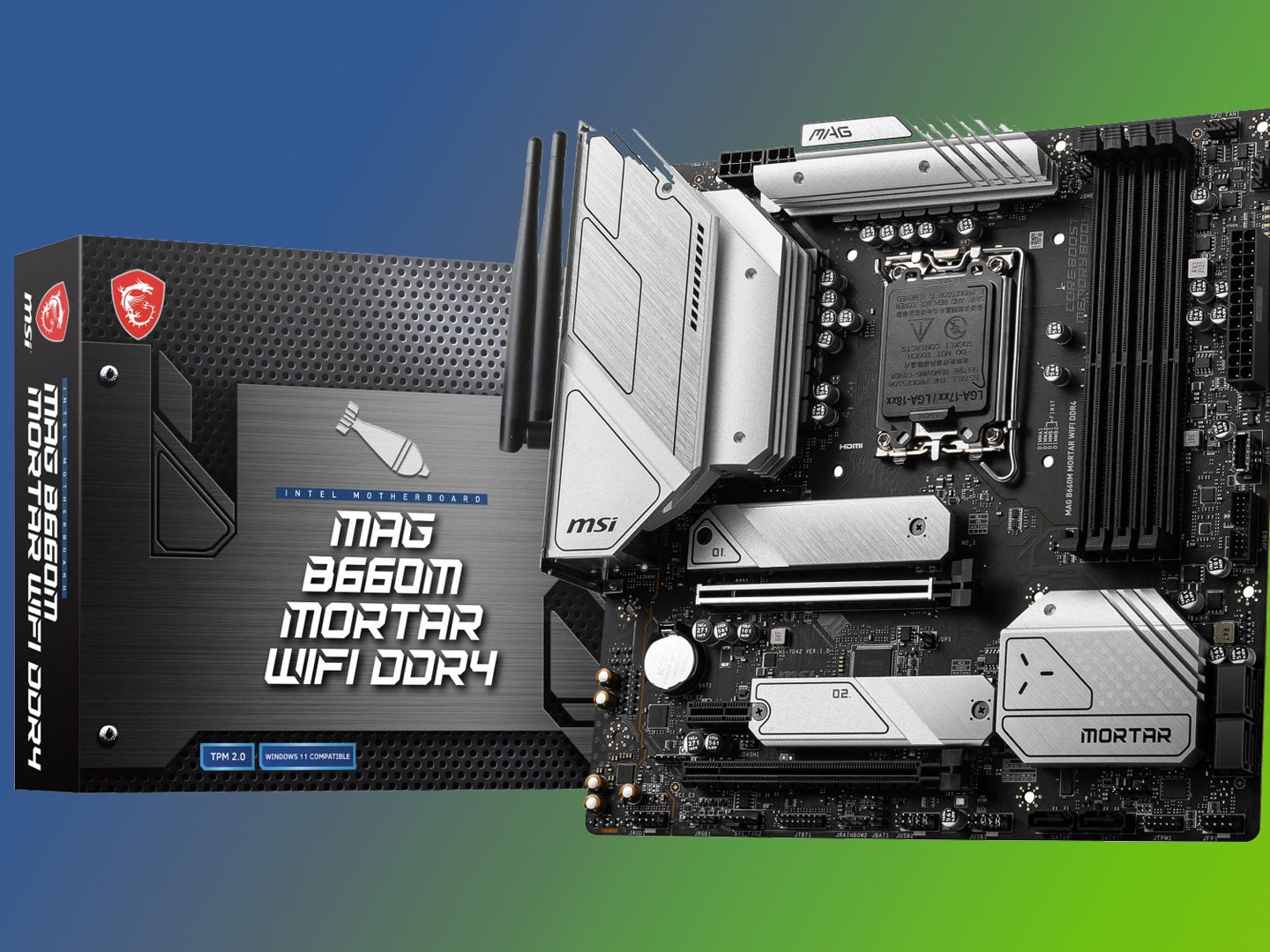 新品 MSI MAG B660M MORTAR MAX WIFI DDR4 MAG B660M MORTAR MAX WIFI DDR4