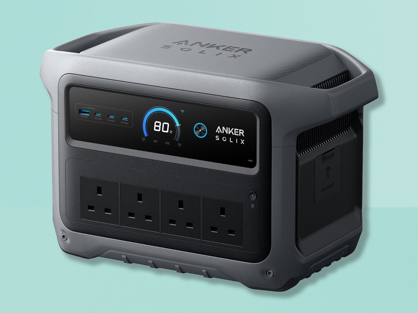 Worried about power cuts? This Anker Solix power station can run