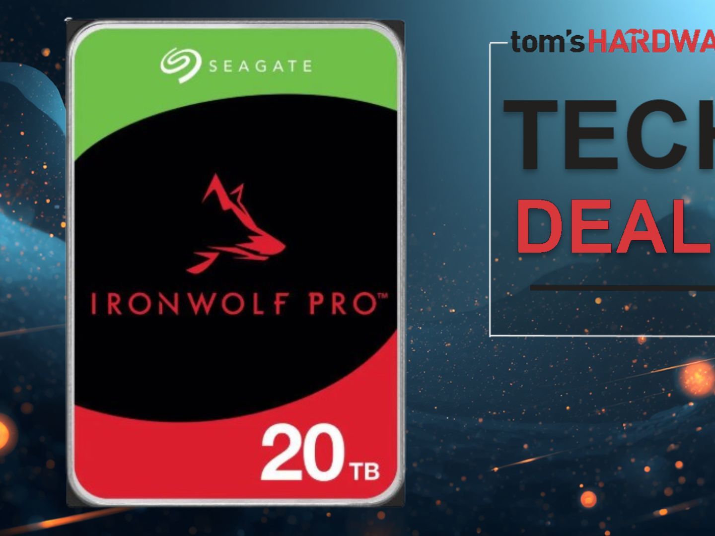 Seagate's enormous 20TB IronWolf HDDs are just $419, or $21 per