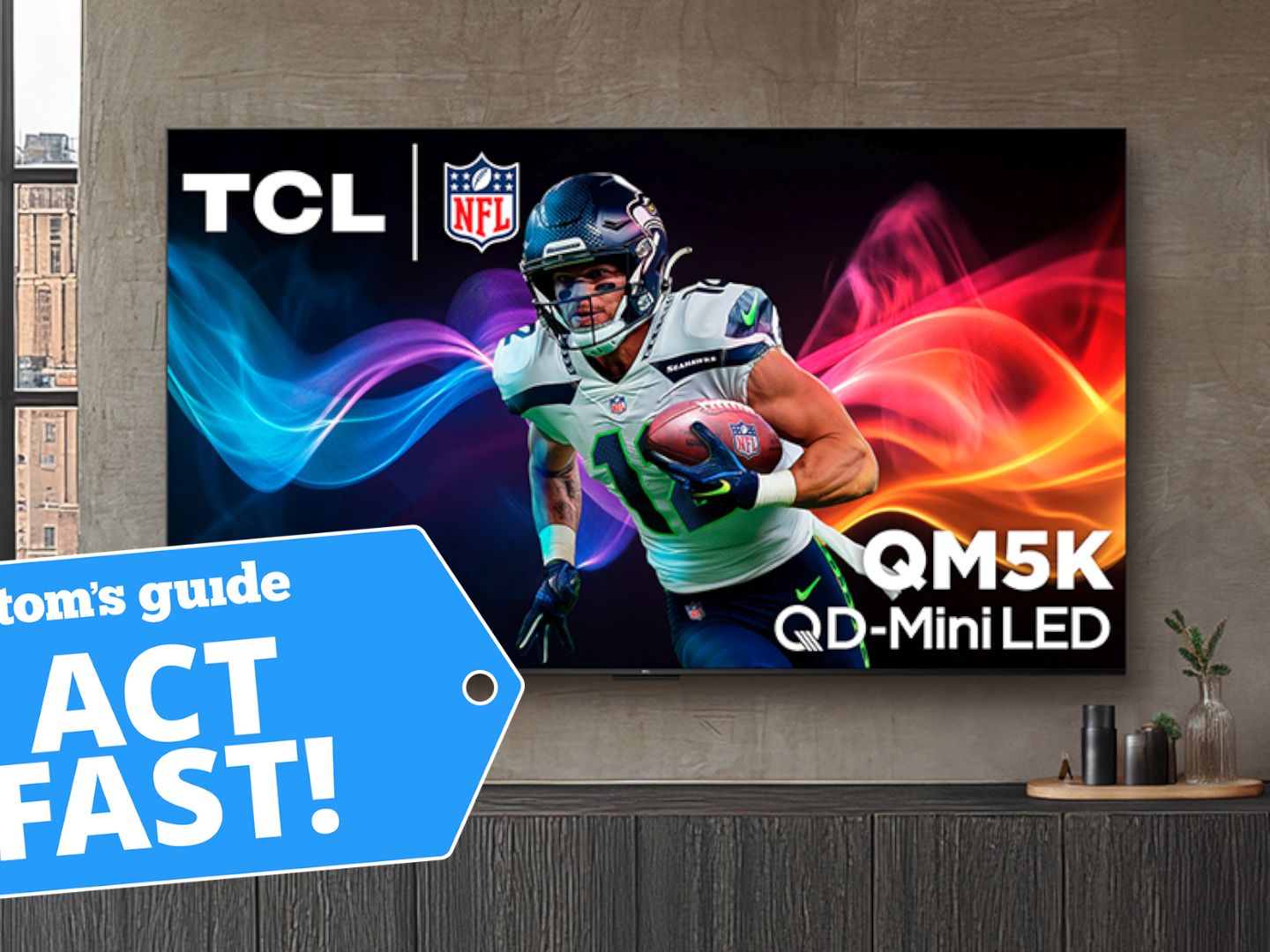 This 55-inch Mini-LED TV for $329 is one of the best TV deals I've