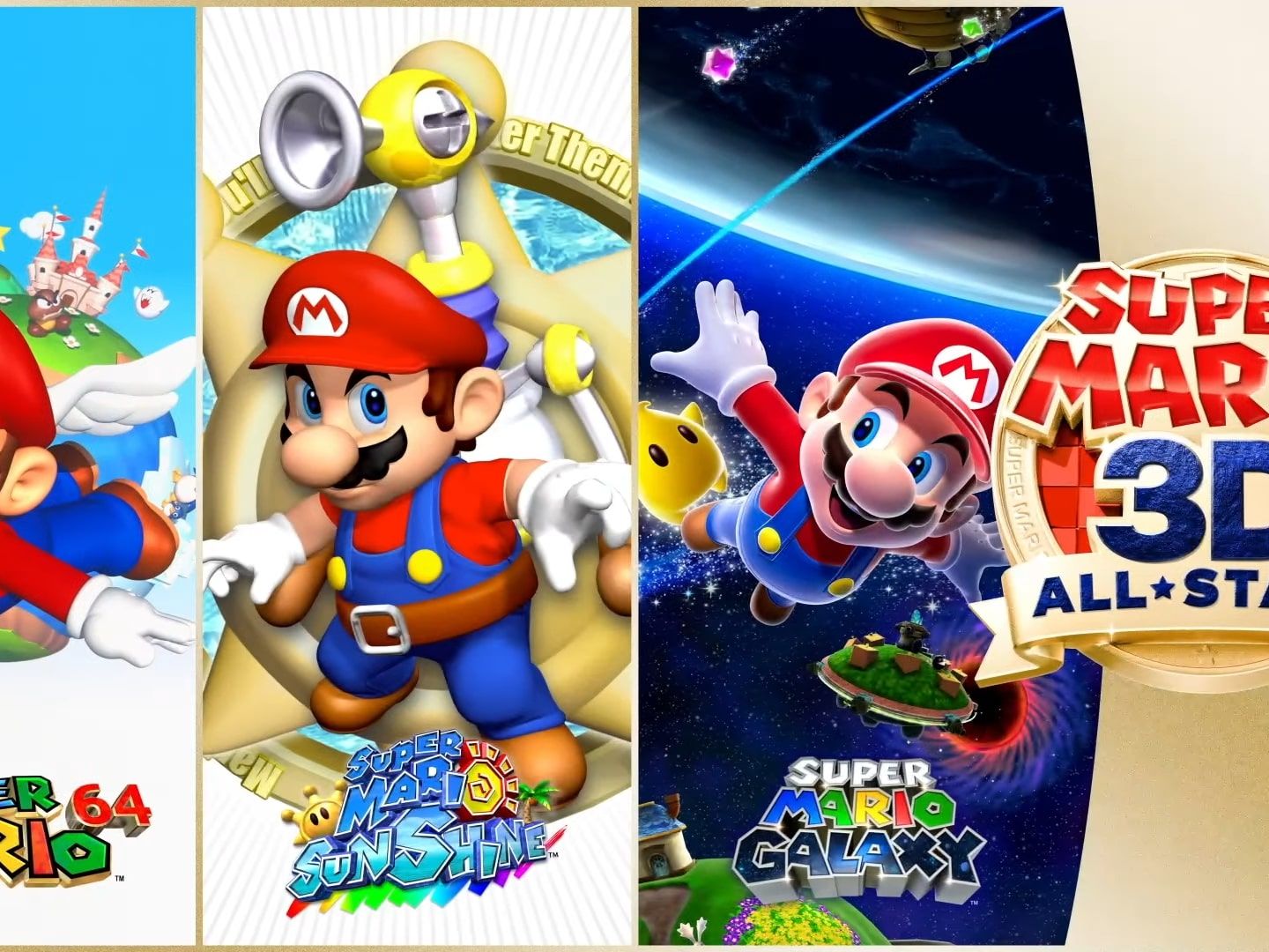 【新品】SUPER MARIO 3D ALL-STARS Super Mario 3D All Stars rolls three of the best Mario games into