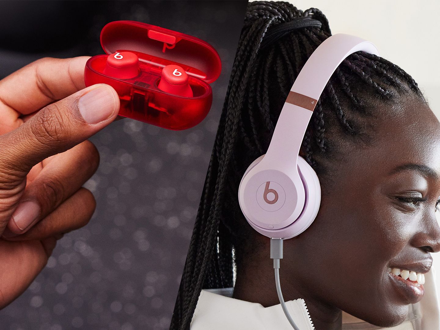 Beats Solo Buds 超美品 Beats Solo Buds — True Wireless Earbuds — Arctic Purple - Apple