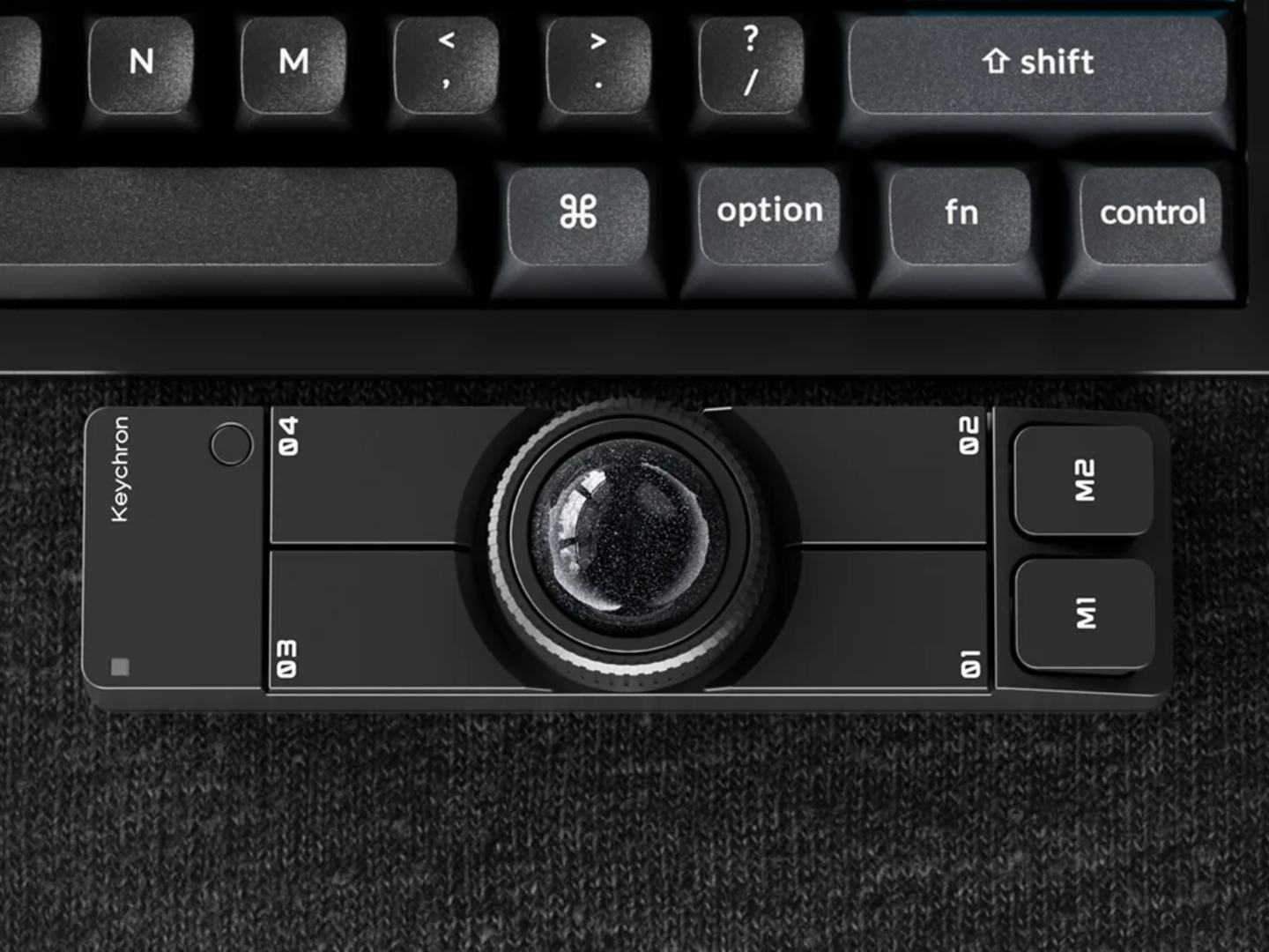 Keyboard giant Keychron launches Nape Pro wireless trackball mouse