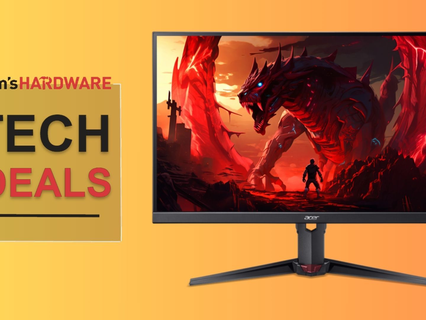 Grab this 27-inch Acer Nitro gaming monitor for a record-low
