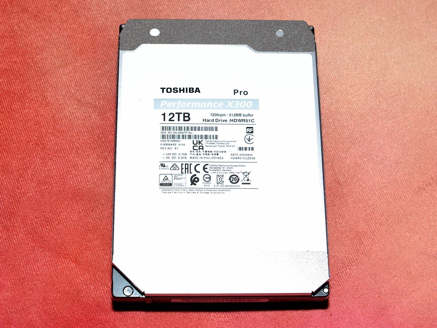Toshiba X300 Pro 12TB and 20TB Performance Results - Toshiba X300