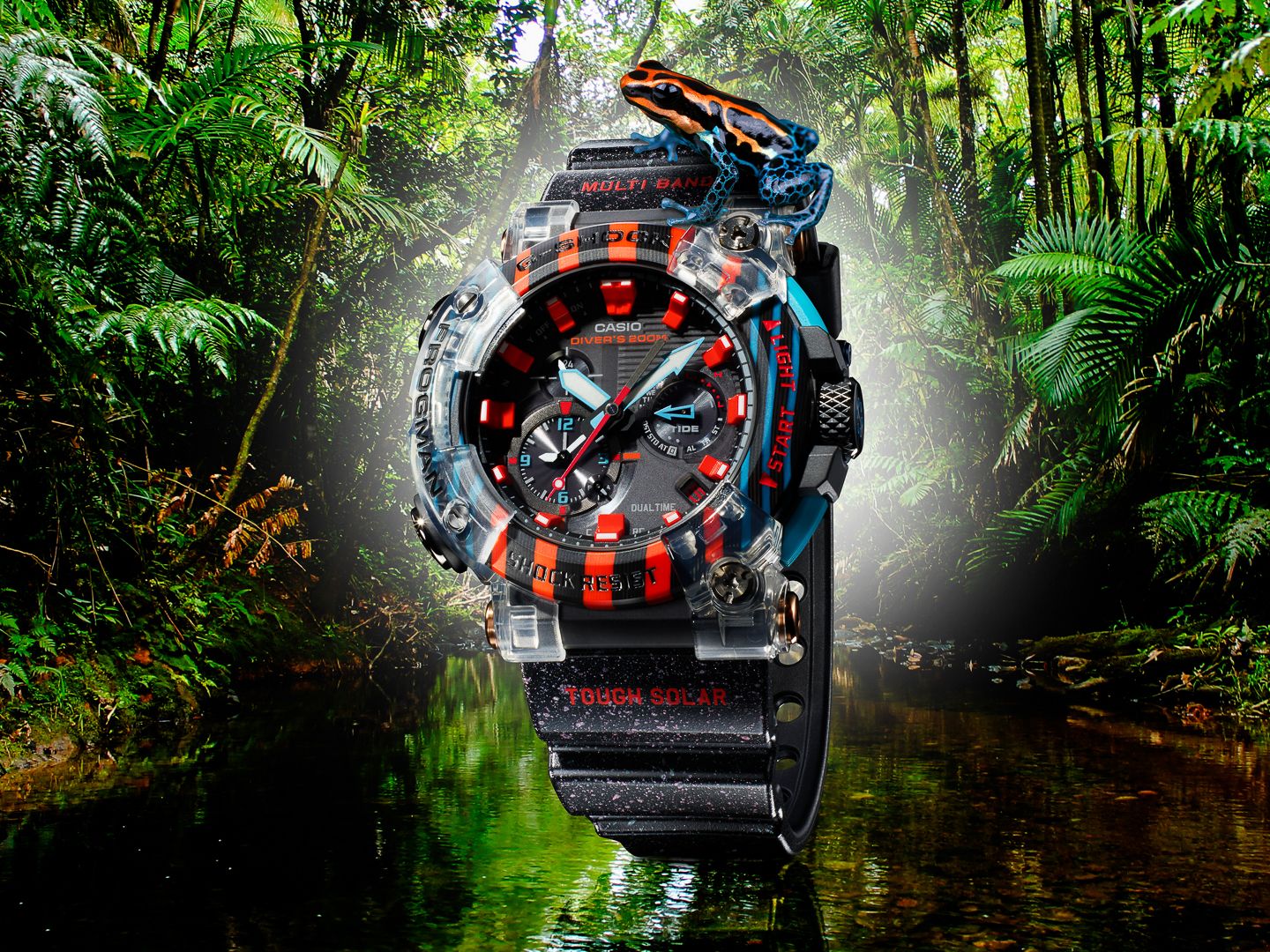 Casio marks 30 years of G-Shock Frogman with new Poison Dart watch