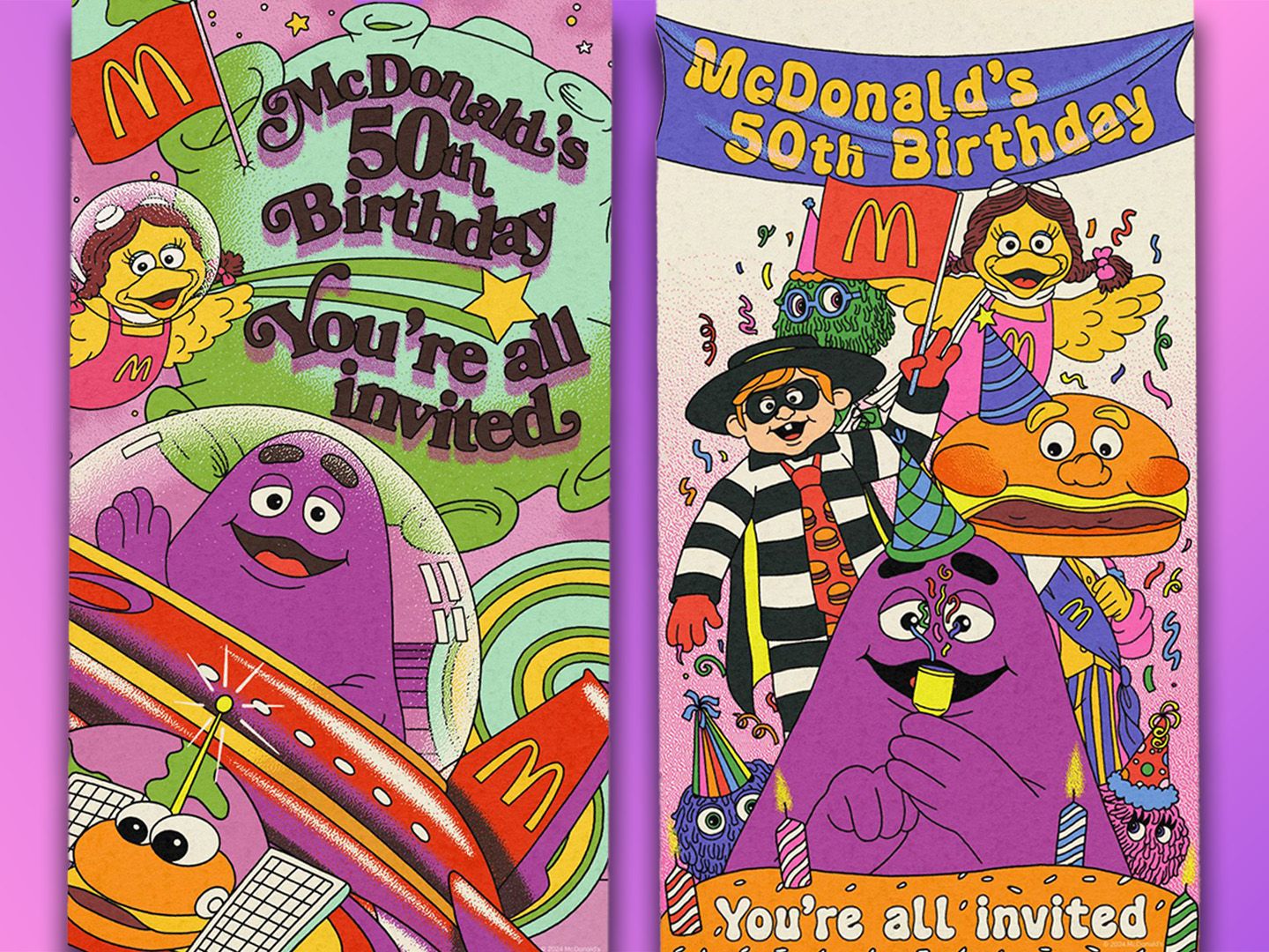 McDonald's new retro posters are making me nostalgic