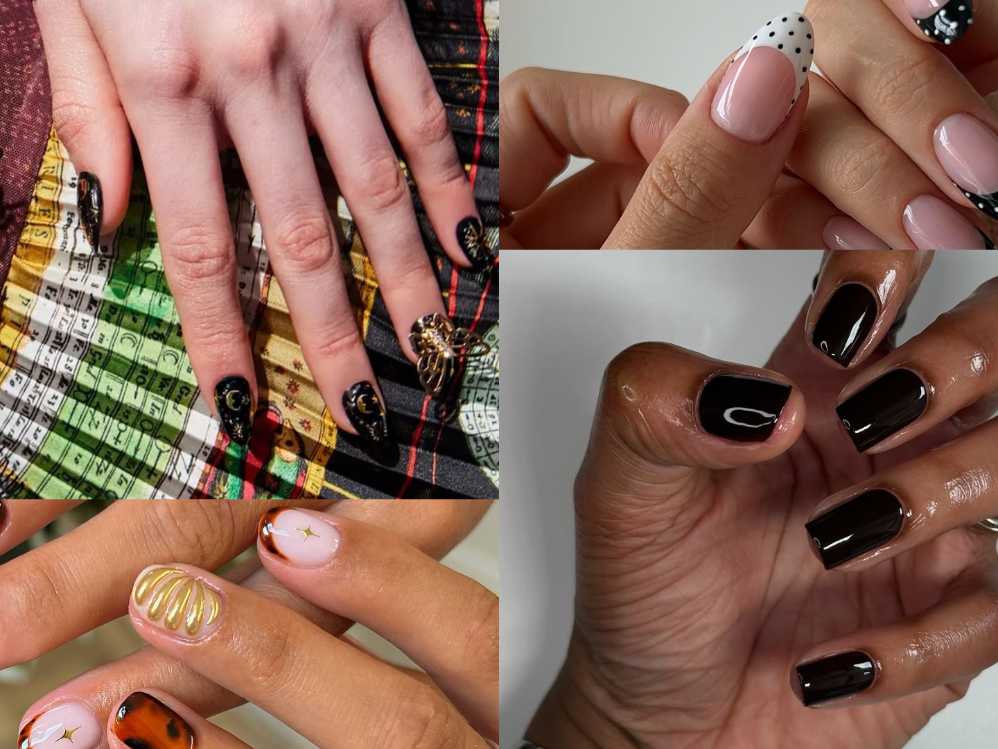 2025 Pumpkin Spice Short Nails Trend