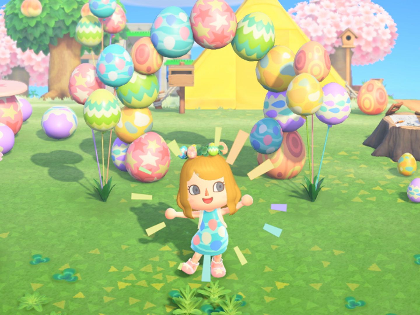 how to get egg party dress animal crossing How To Get Every Bunny Day Outfit! Bunny Day Party Dress, Crown & More! Animal Crossing New Horizons