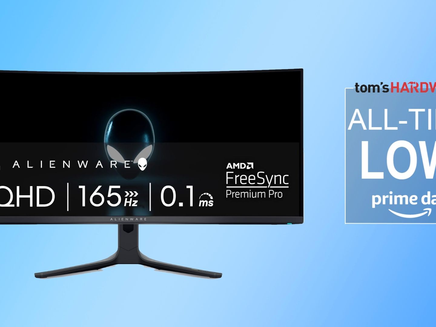 Alienware's 34-inch QD-OLED gaming monitor dips below $500 for