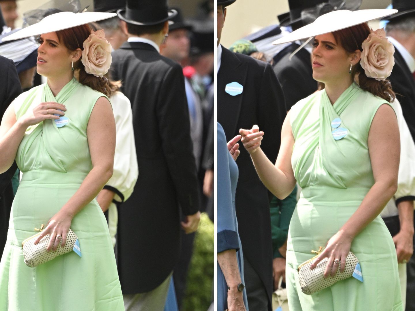 Princess Eugenie's mint green midi dress stuns at Ascot | Woman & Home