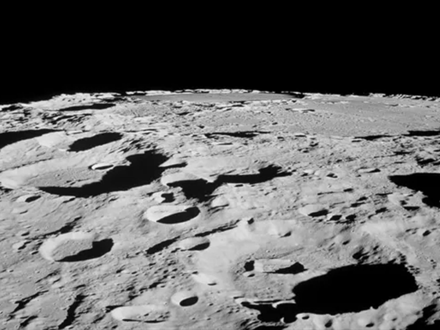 The moon is shrinking, causing landslides and moonquakes exactly