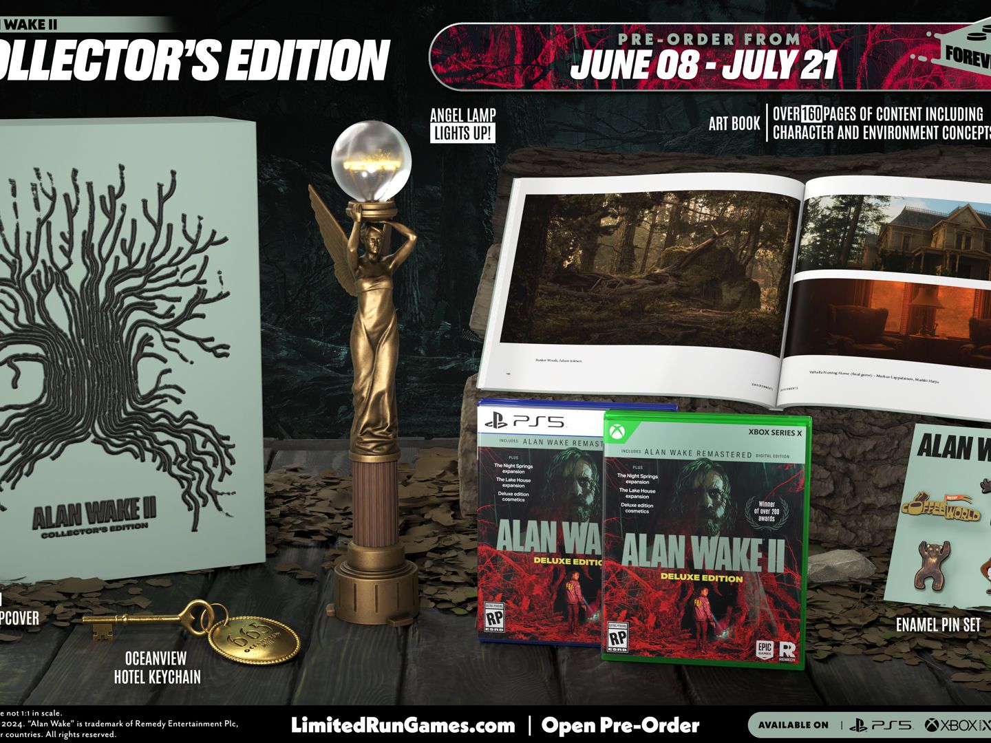 Remedy reverses course on Alan Wake 2 physical editions, puts my