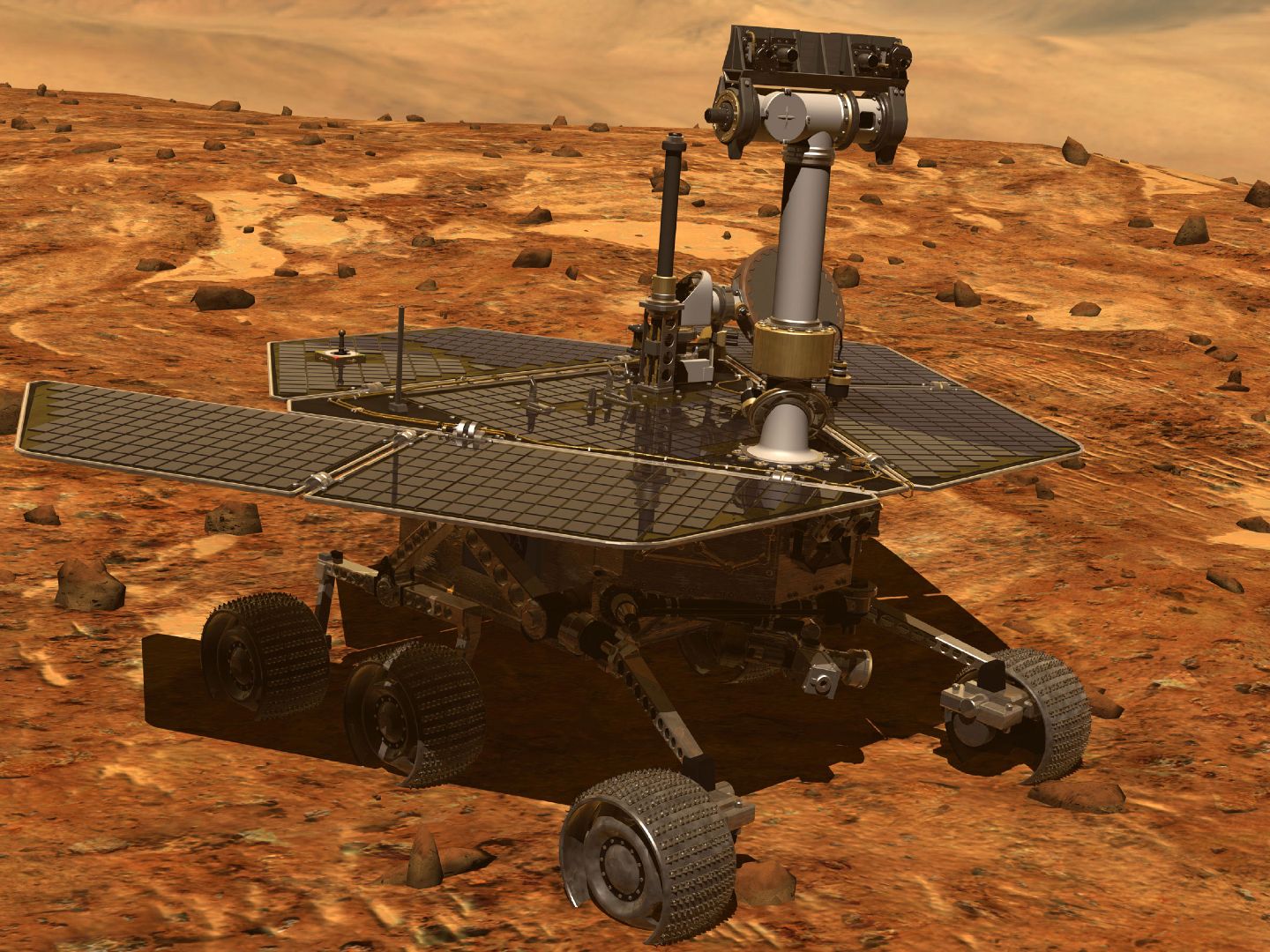 Mars Rover Opportunity Turns 10 Mars Rover Wikipedia