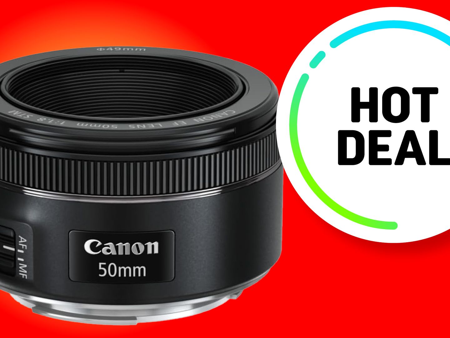 This Canon 50mm f/1.8 prime is now under £100 – and it's a must