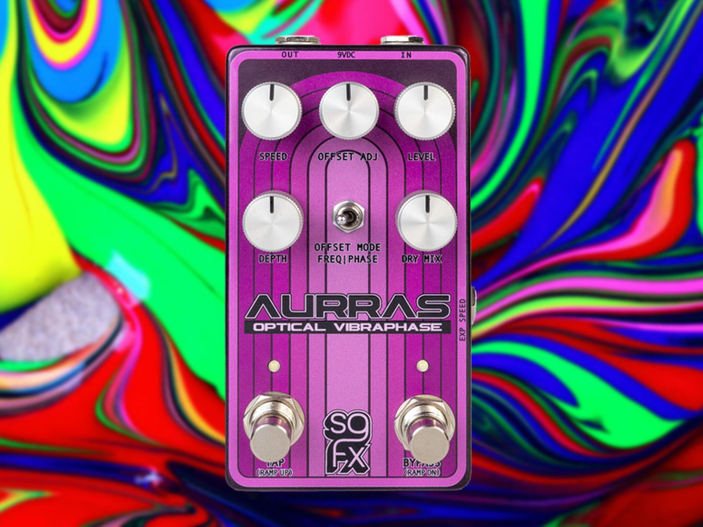 ギター SolidGold fx Aurras Optical Vibraphase SolidGoldFX Aurras Optical Vibraphase Pedal – Chicago Music Exchange