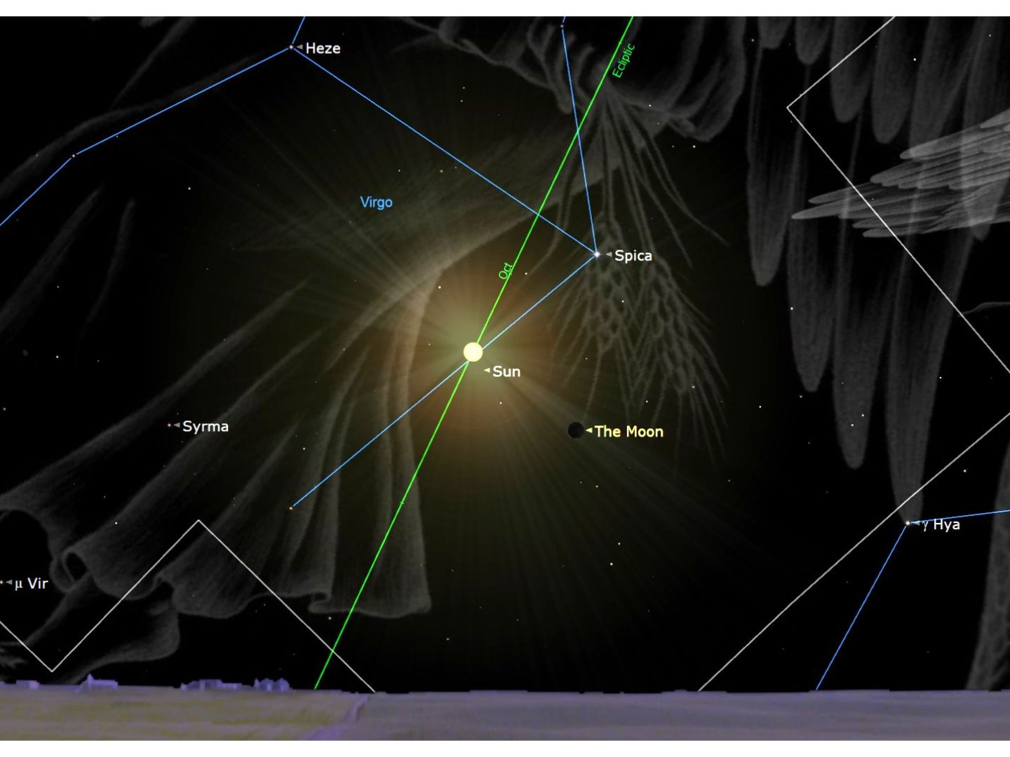 New moon of October 2025 hides red star Antares for some lucky stargazers Oct. 21 | Space