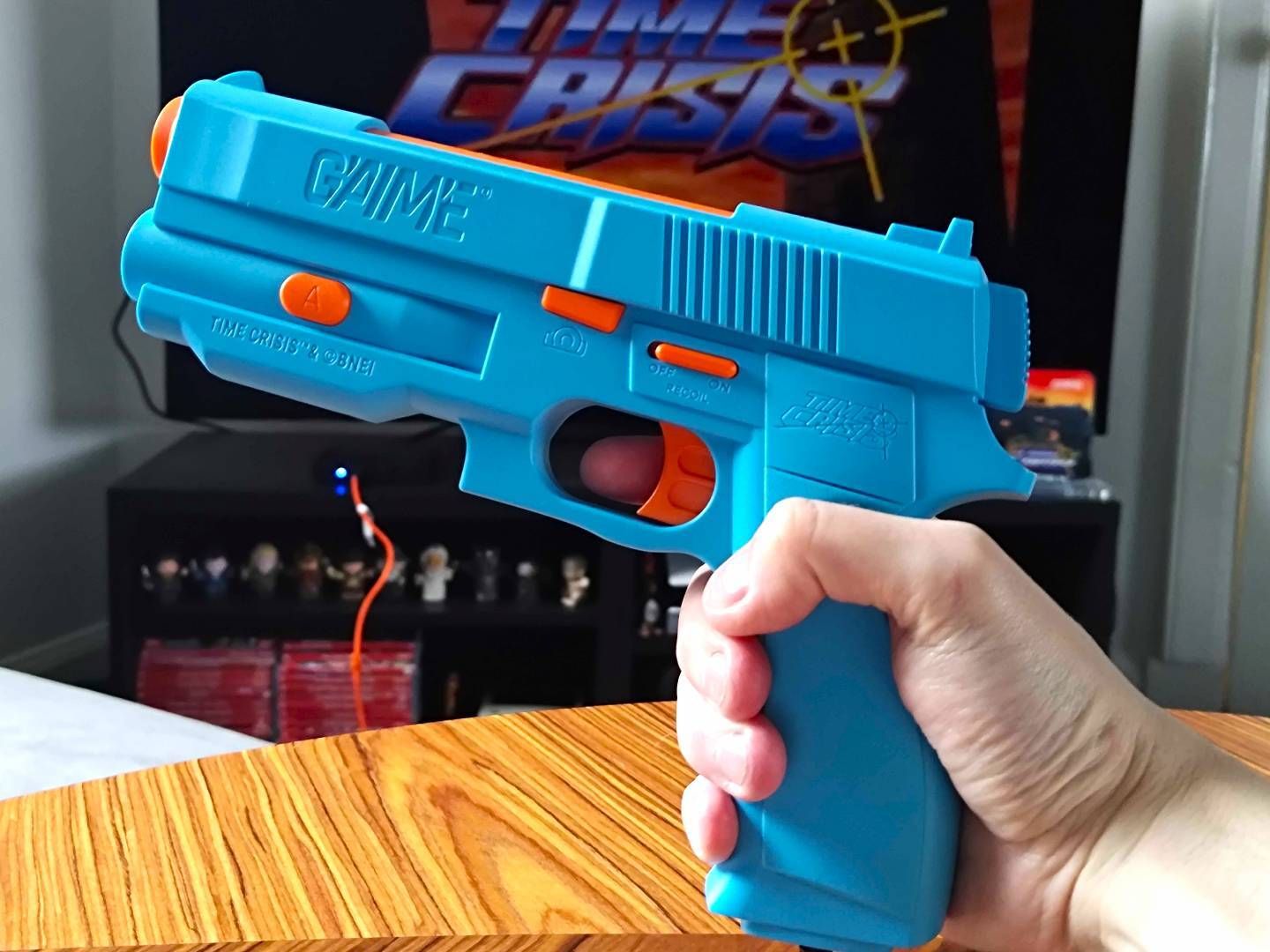 The G'AIM'E Time Crisis Lightgun console has gloriously revived my
