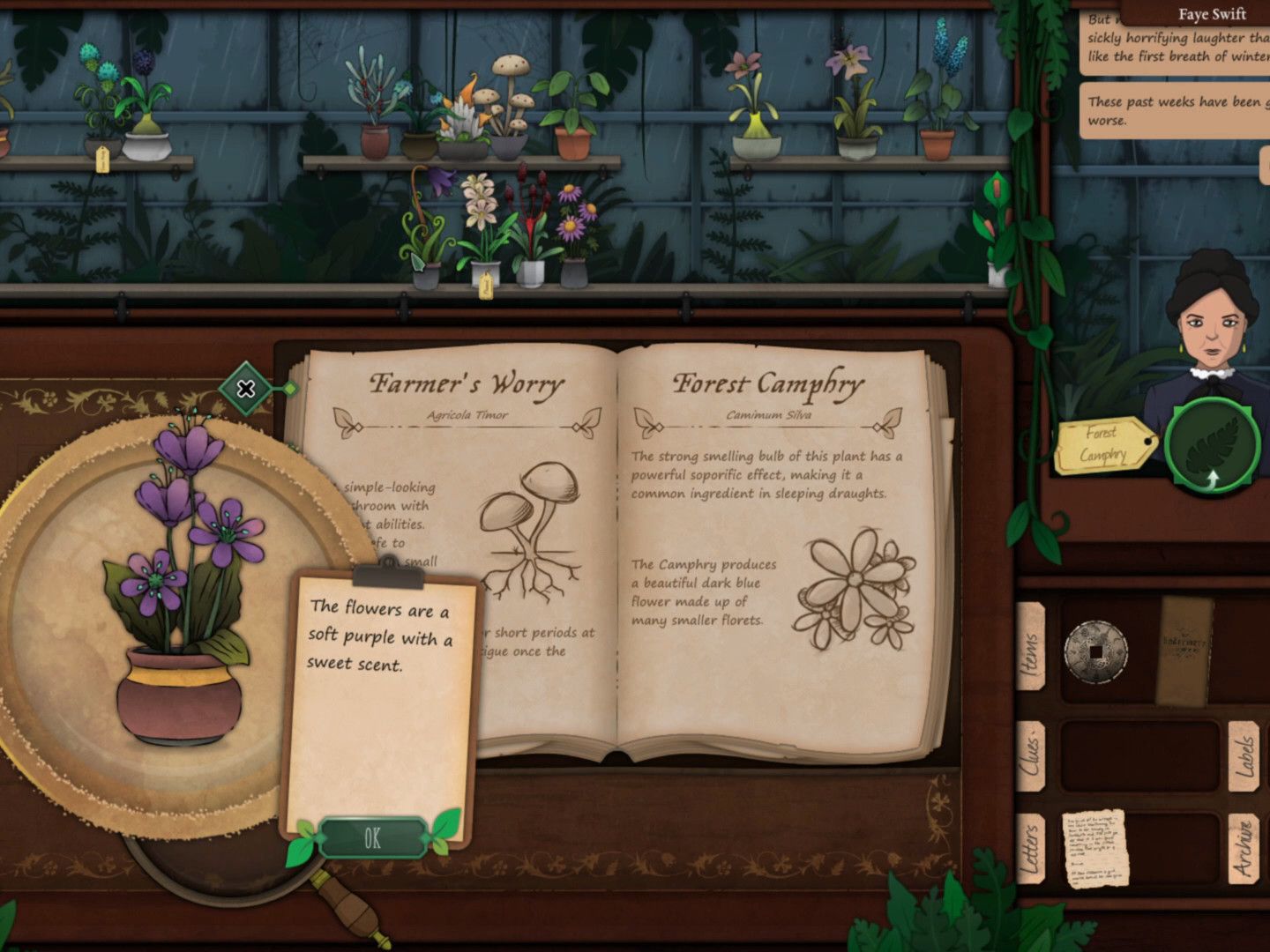 Become a plant detective in this occult botany shop puzzle game next week |  PC Gamer