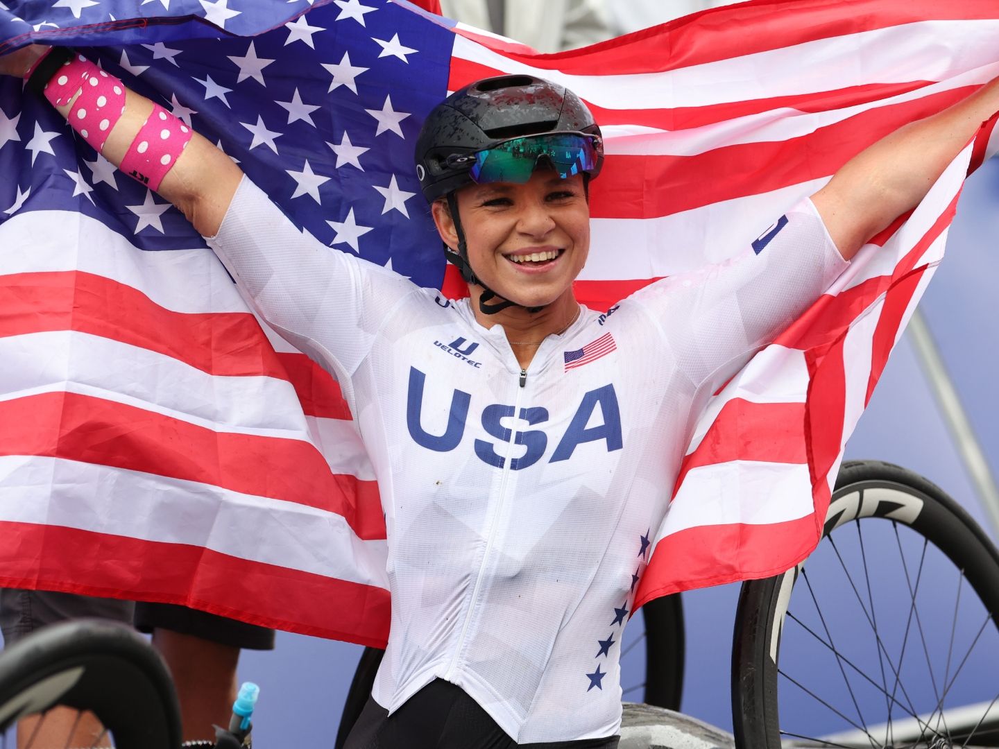 アメリカ代表　ピンバッチ　USA 東京オリンピック2020　CYCLING GymAware-header-USA-Cycling-1.png