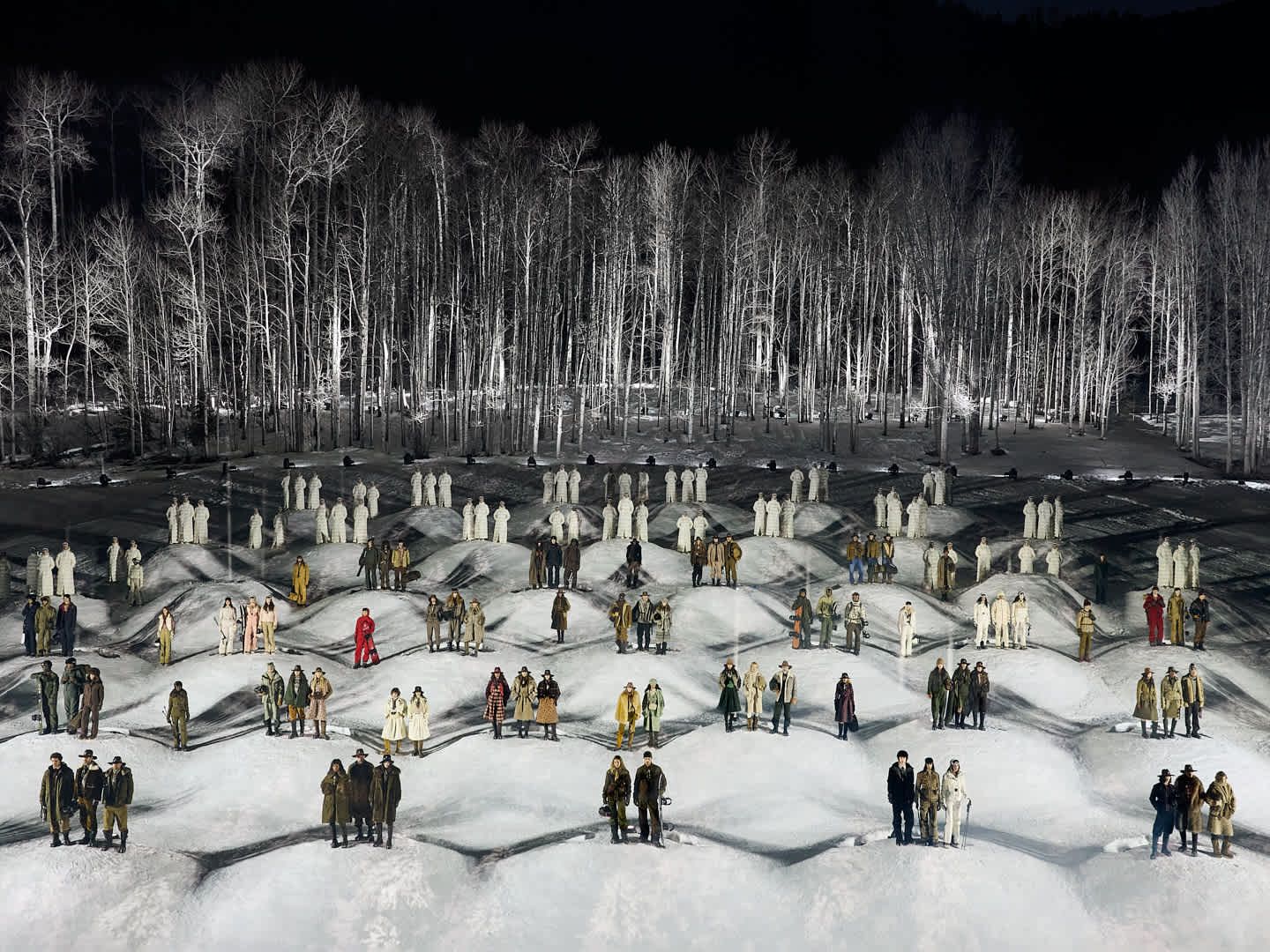 Moncler Grenoble embraces the spirit of the West with Aspen runway