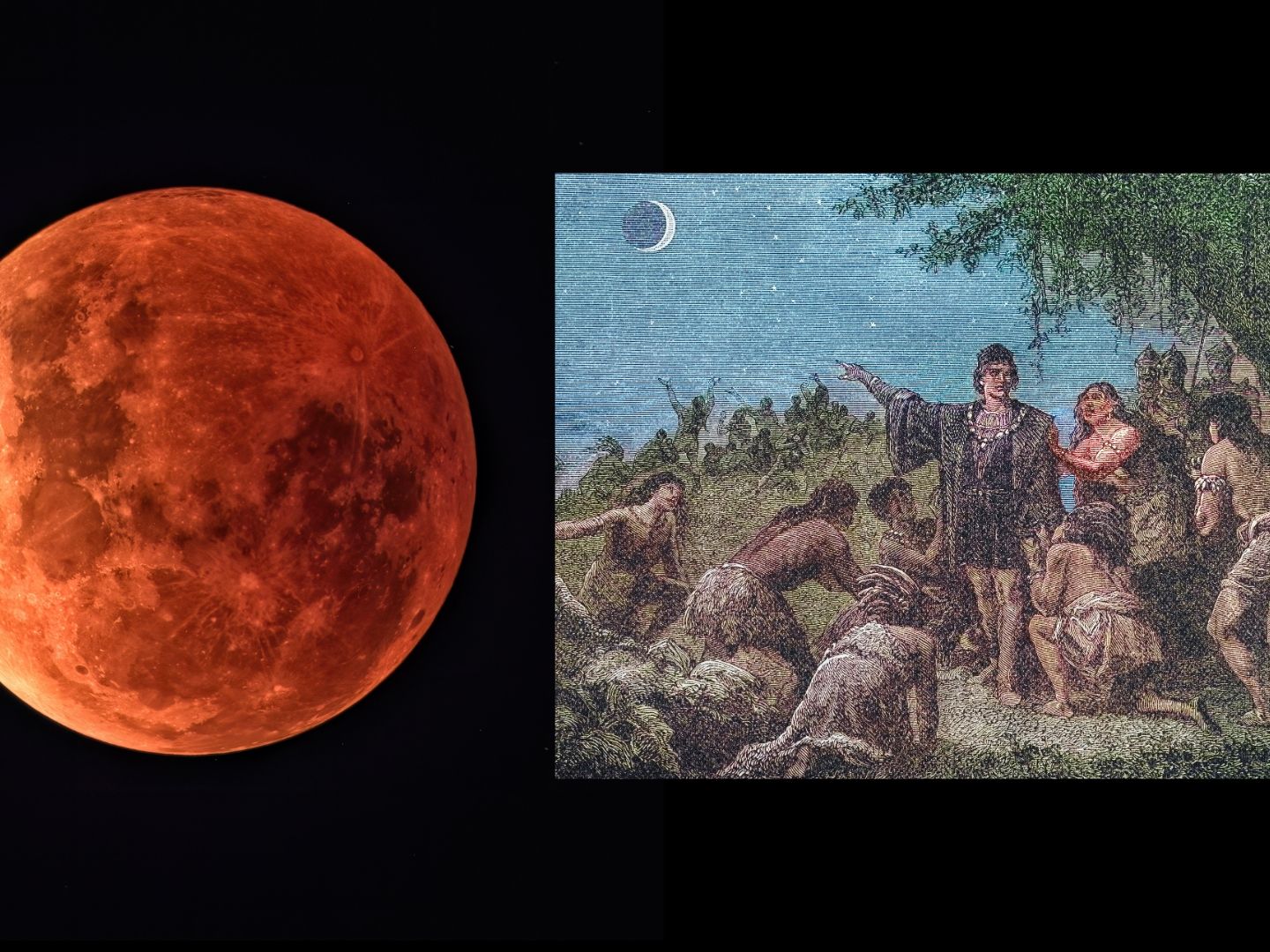 This week's 'blood moon' eclipse mirrors one Christopher Columbus used to scare indigenous people in 1504 | Space