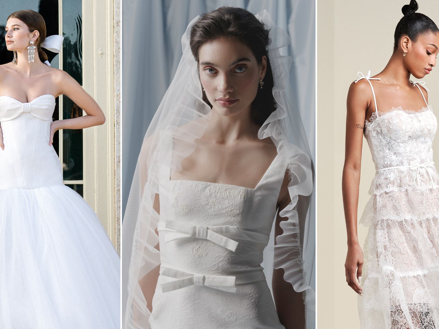5 Wedding Dress Trends From Spring 2024 Bridal Fashion Week | Marie Claire 5 Wedding Dress Trends From Spring 2024 Bridal Fashion Week | Marie Claire