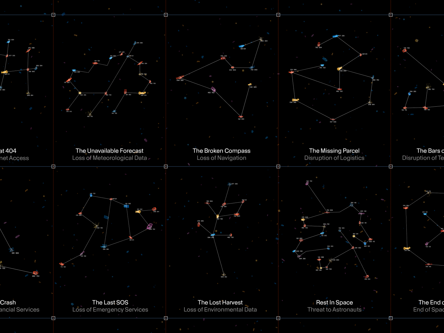 洋書 planet junk Space Trash Signs project creates debris 'constellations' to