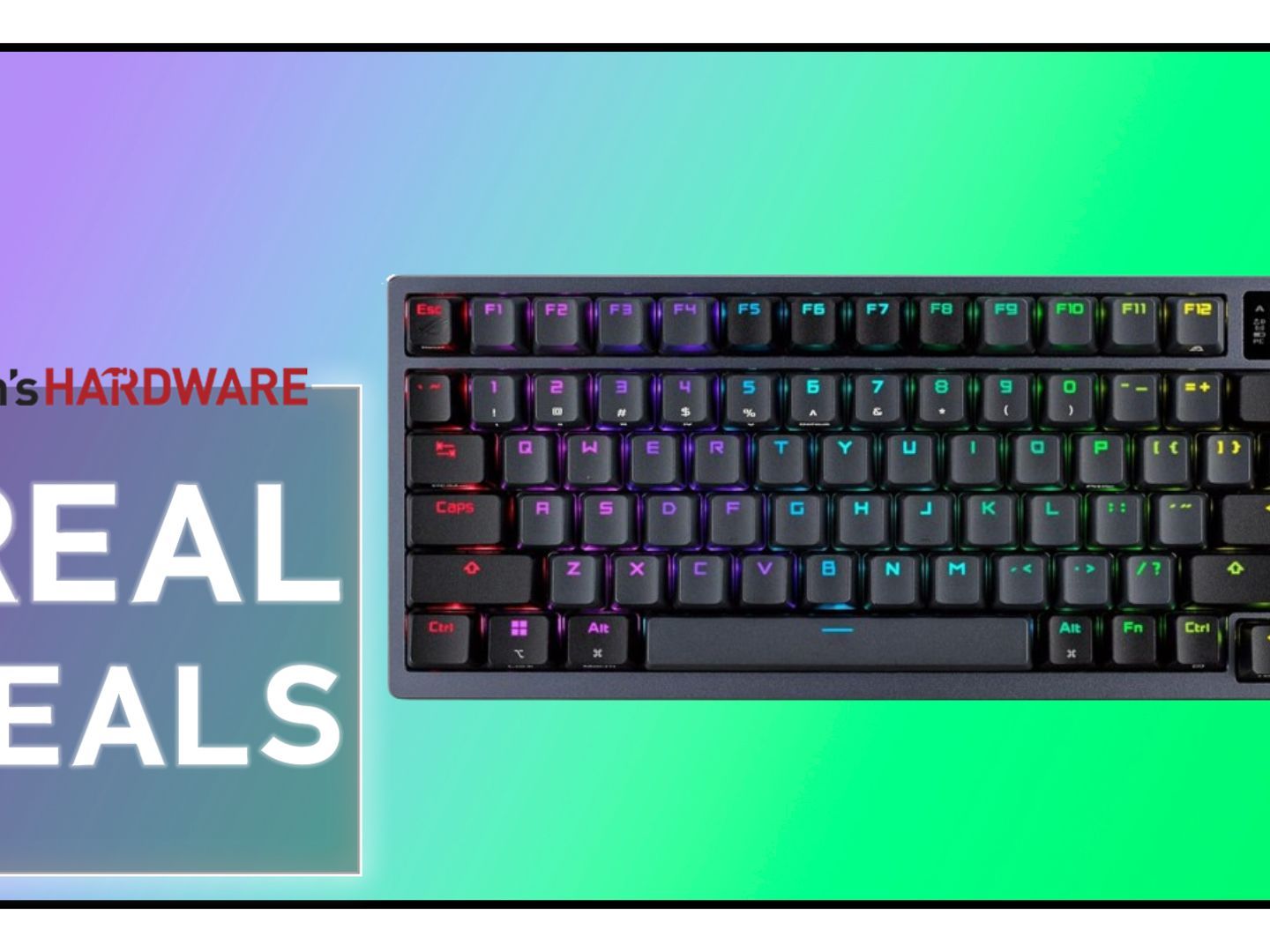 Asus' superb ROG Azoth mechanical keyboard falls back down to $164