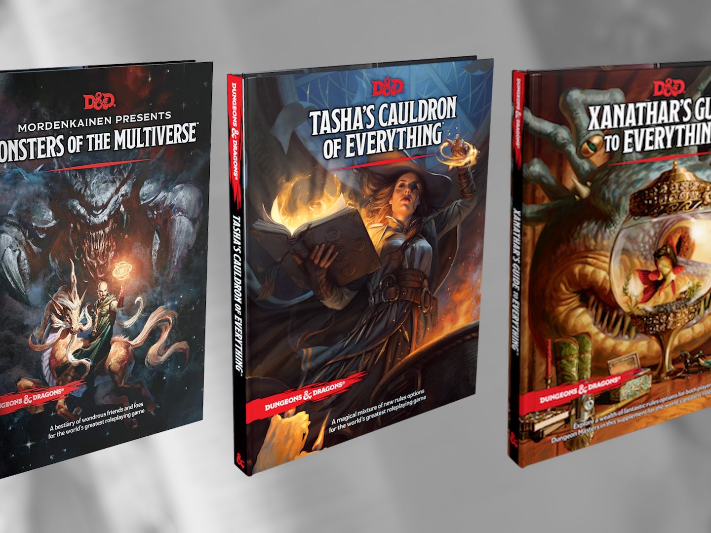 Save up to $55 on these three essential D&D 5e sourcebooks
