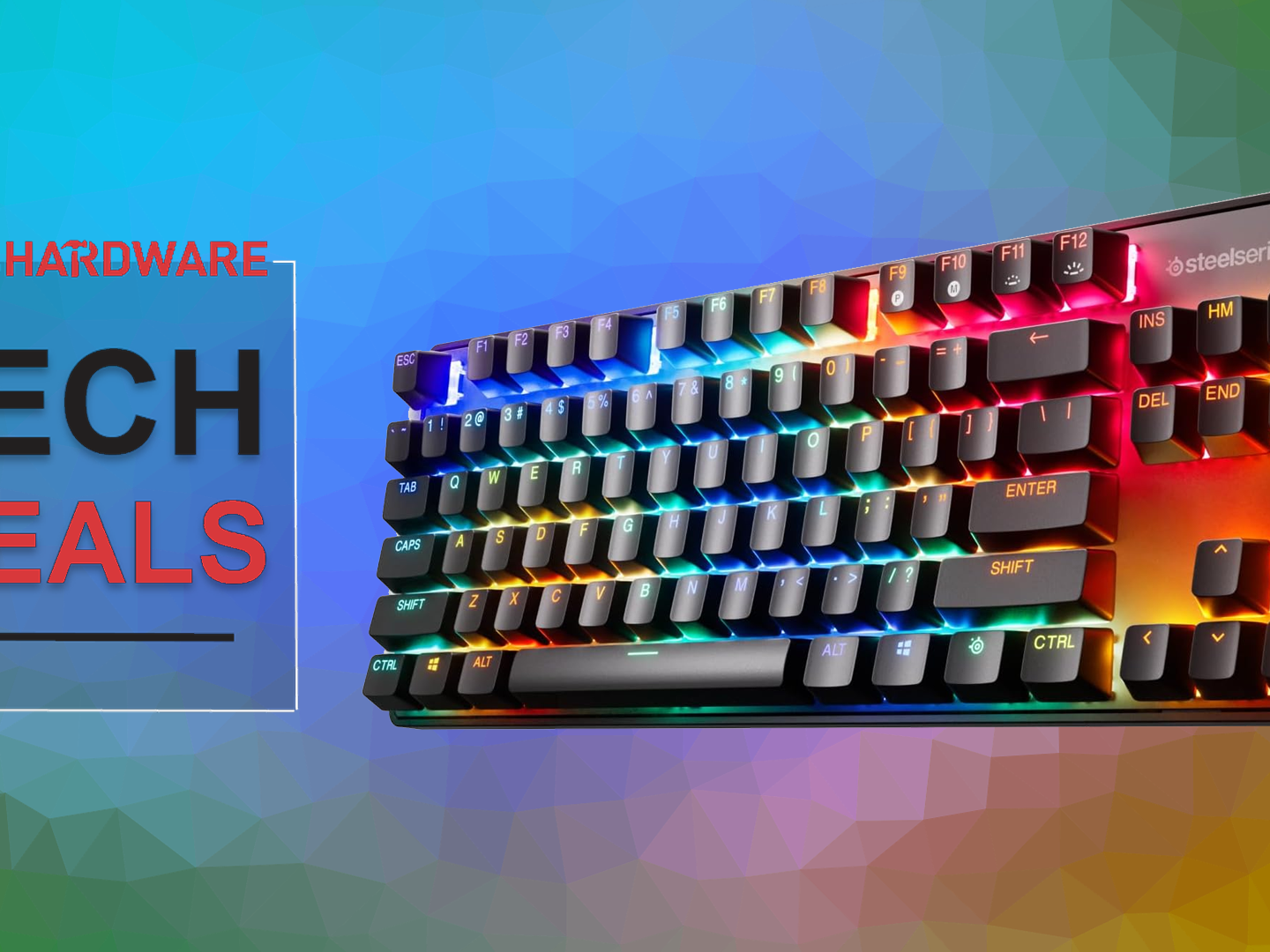 Grab a Steelseries Apex 9 TKL with hot-swappable optical switches