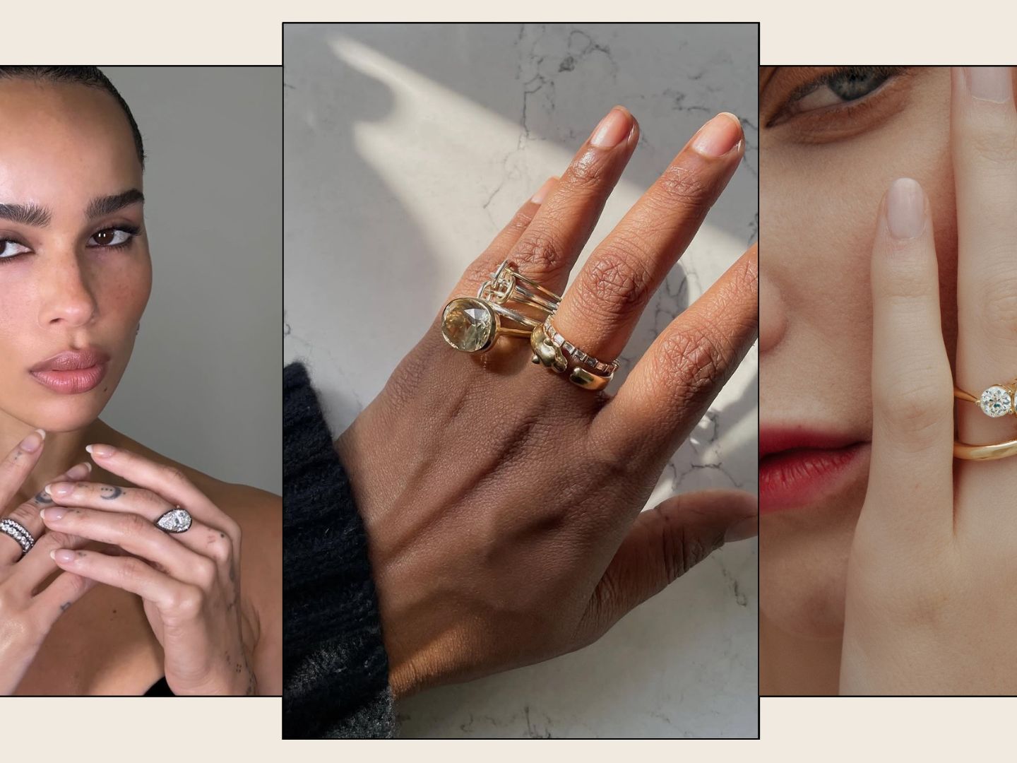 Calling Future Brides: The 6 Key Engagement Ring Trends of 2026 | Who What  Wear, image size:1440x1080