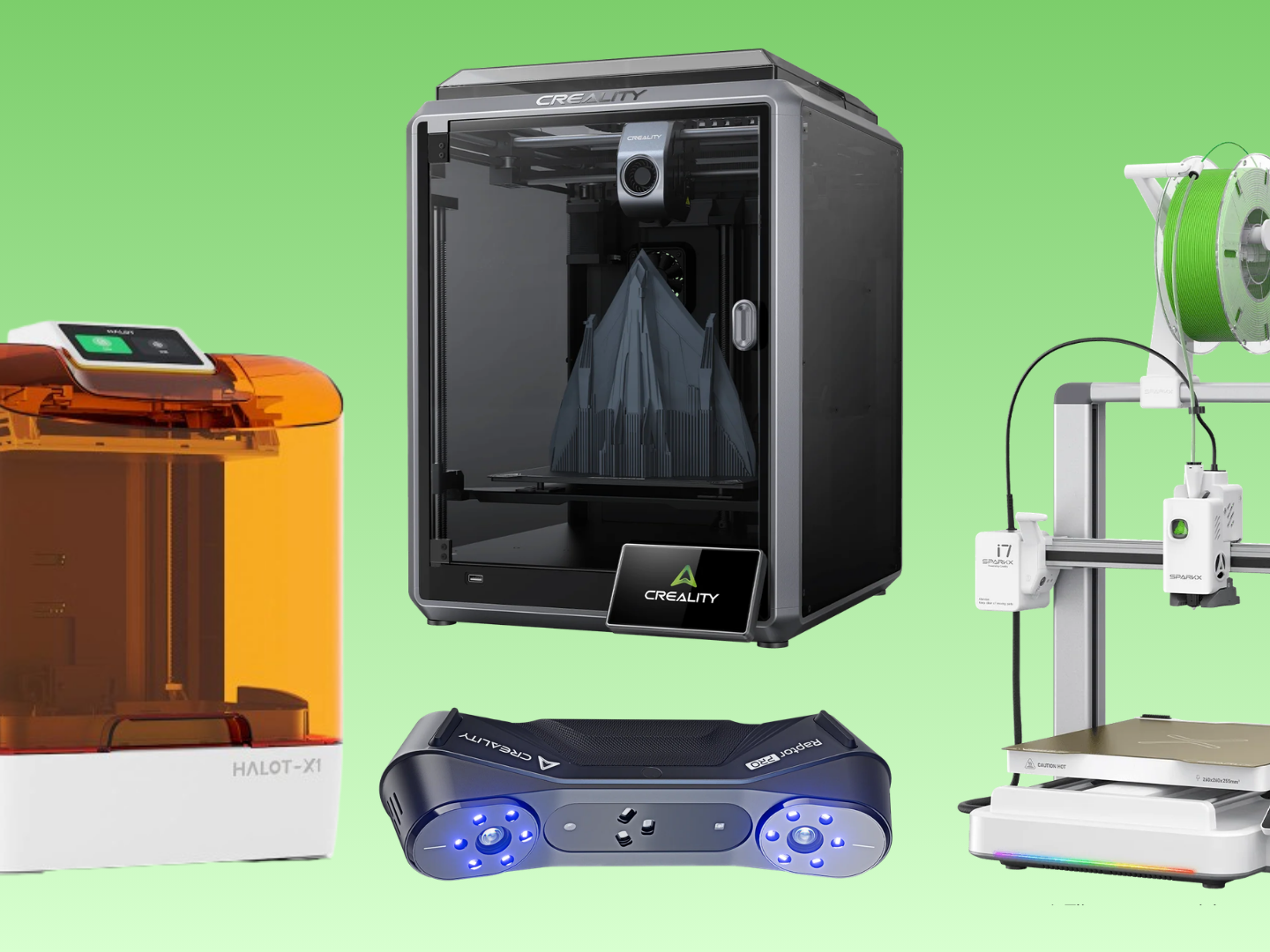 3D-сканер Creality Raptor Pro для оцифровки объектов