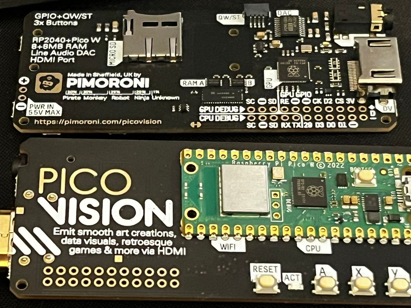専用　Sサイズ Pimoroni's Pi-Powered 'Pico Vision' Nears Completion | Tom's