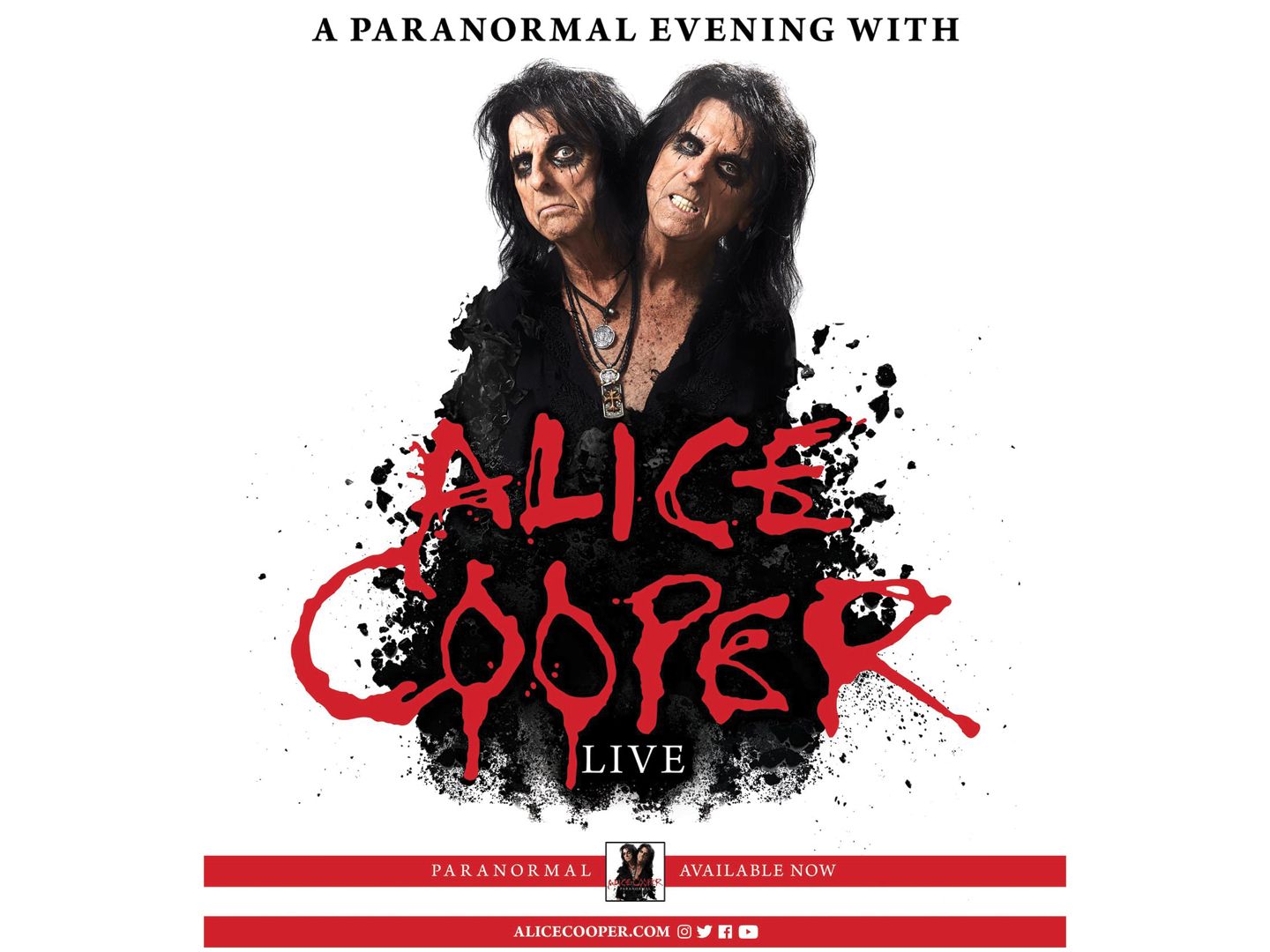 独2discs LP Alice Cooper A Paranormal Evening With Alice Cooper At The Olymp 0213152EMU Ear Music 未開封 /00660 A-Paranormal-Evening-at-the-