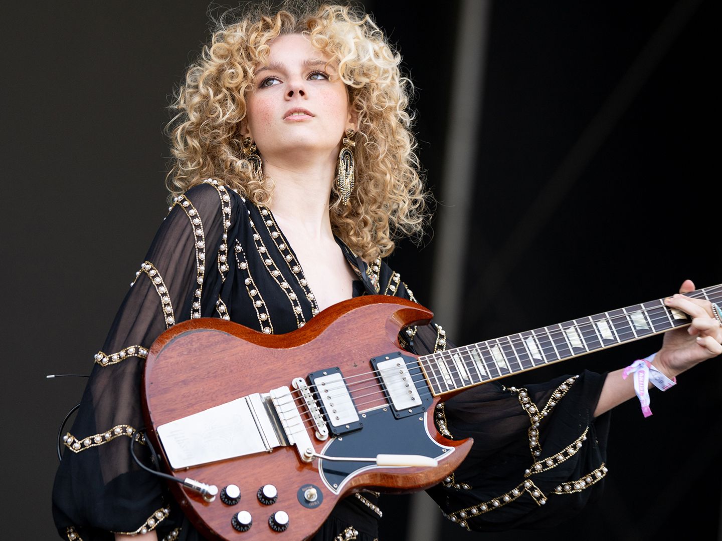 I get disrespected before I even play. People take one look at me and  immediately get a thought in their head of what I am." How teen blues  guitar sensation Grace Bowers