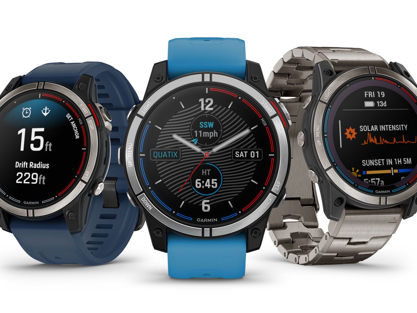 Garmin quatix 7 is a new boating smartwatch built for the
