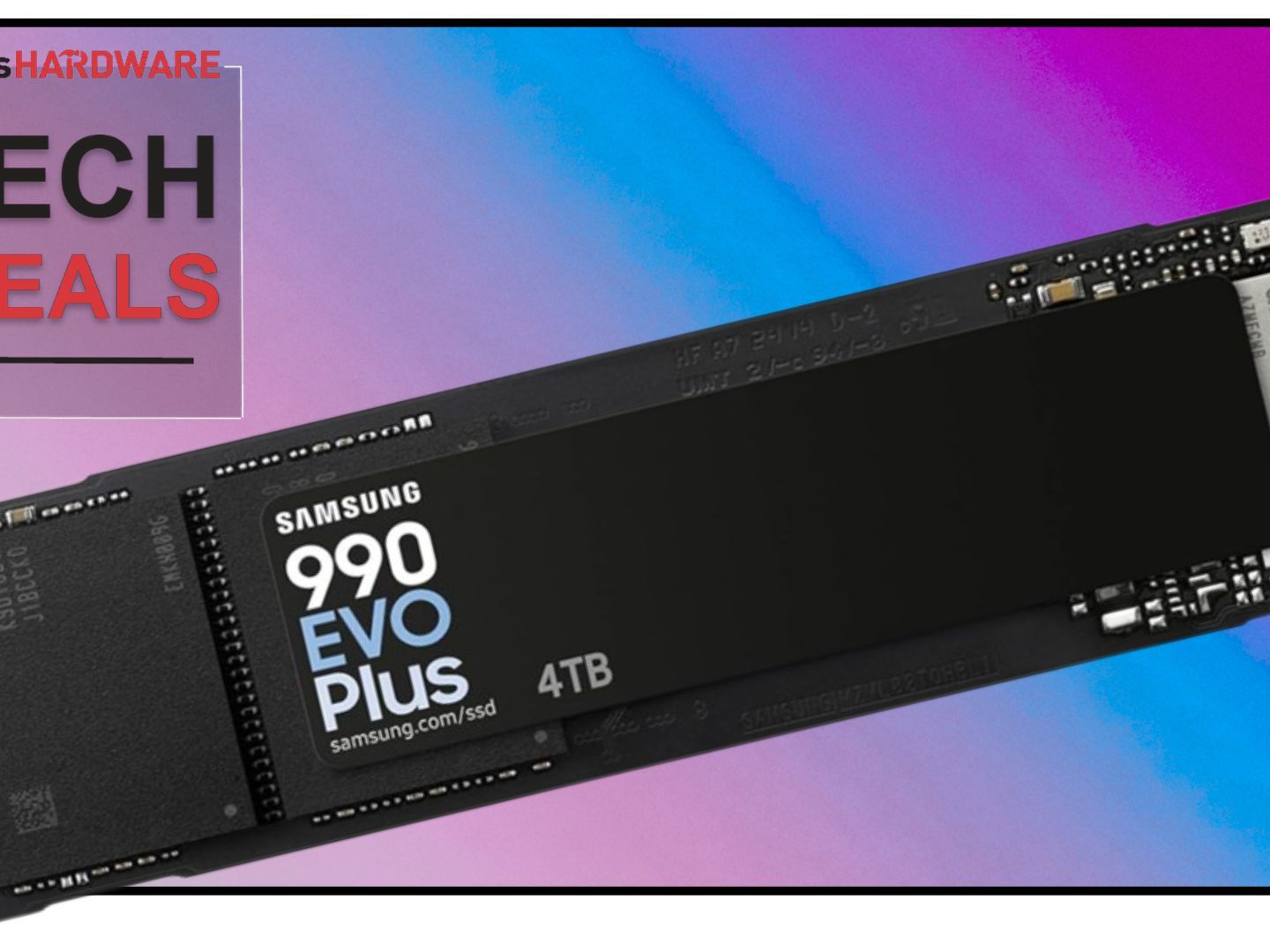 Samsung's roomy and speedy 4TB 990 Evo Plus SSD returns to its