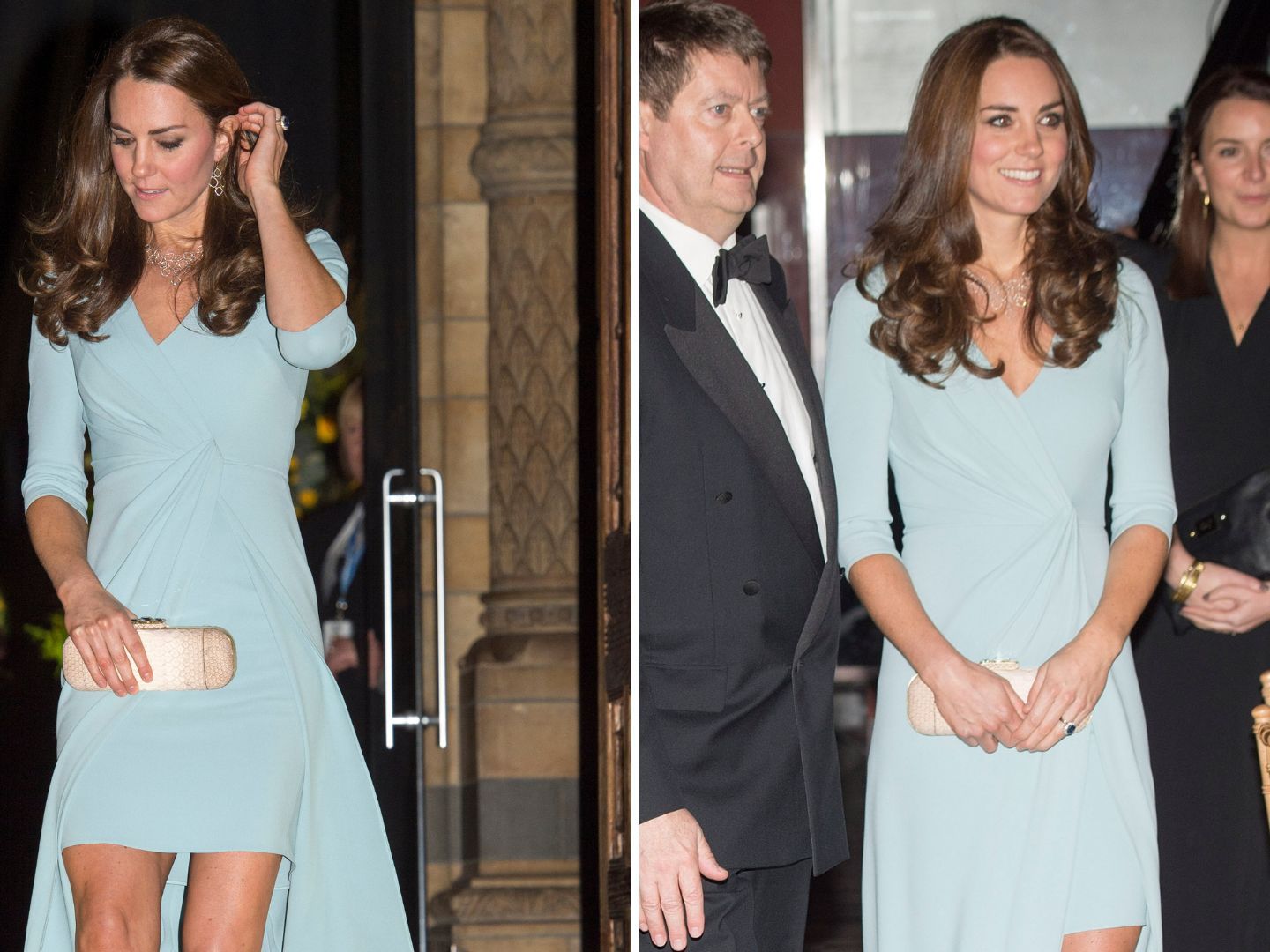 Kate Middleton's icy blue mini dress had the most unusual