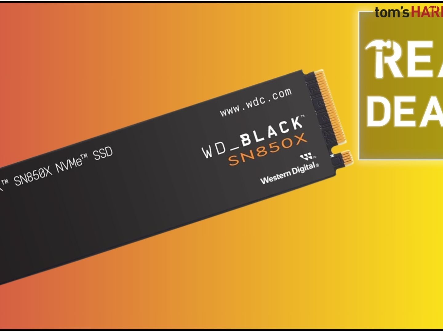 The humungous 8TB WD Black SN850X SSD crashes to a new all
