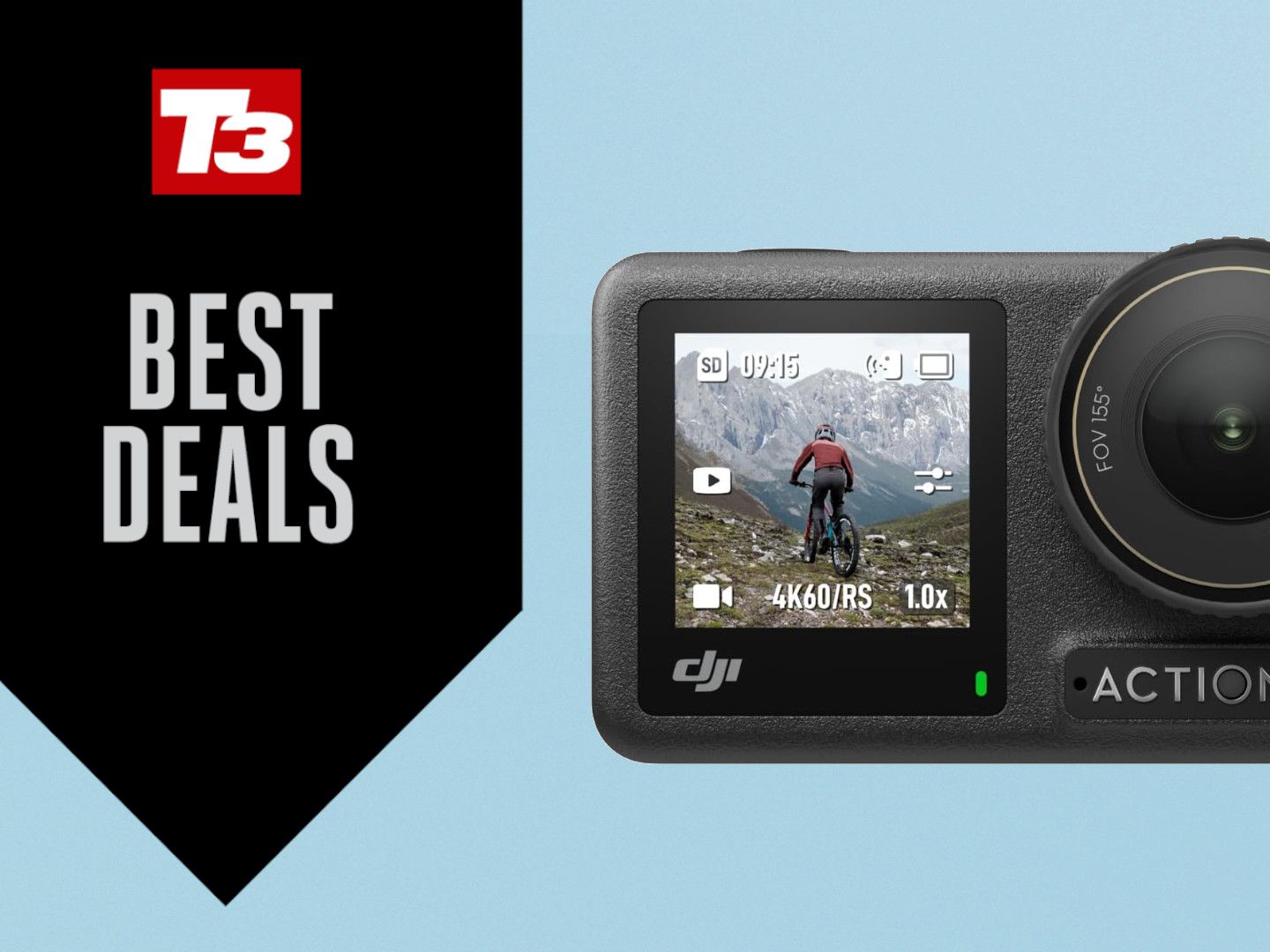 GoPro - DJI Osmo Action 3 年末セール DJI Osmo Action 3 4K Camera Adventure Combo CP.OS.00000221.01