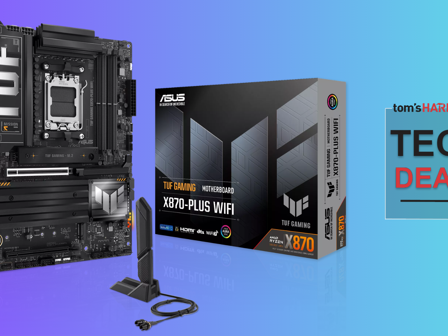 Save over $100 on this feature-rich Asus AM5 motherboard with Wi