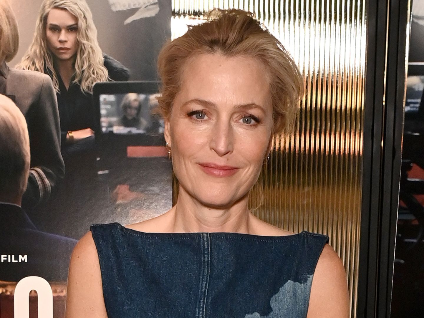 Gillian Anderson styles UGG boots as formal wear in genius move to keep  warm this winter | Woman & Home