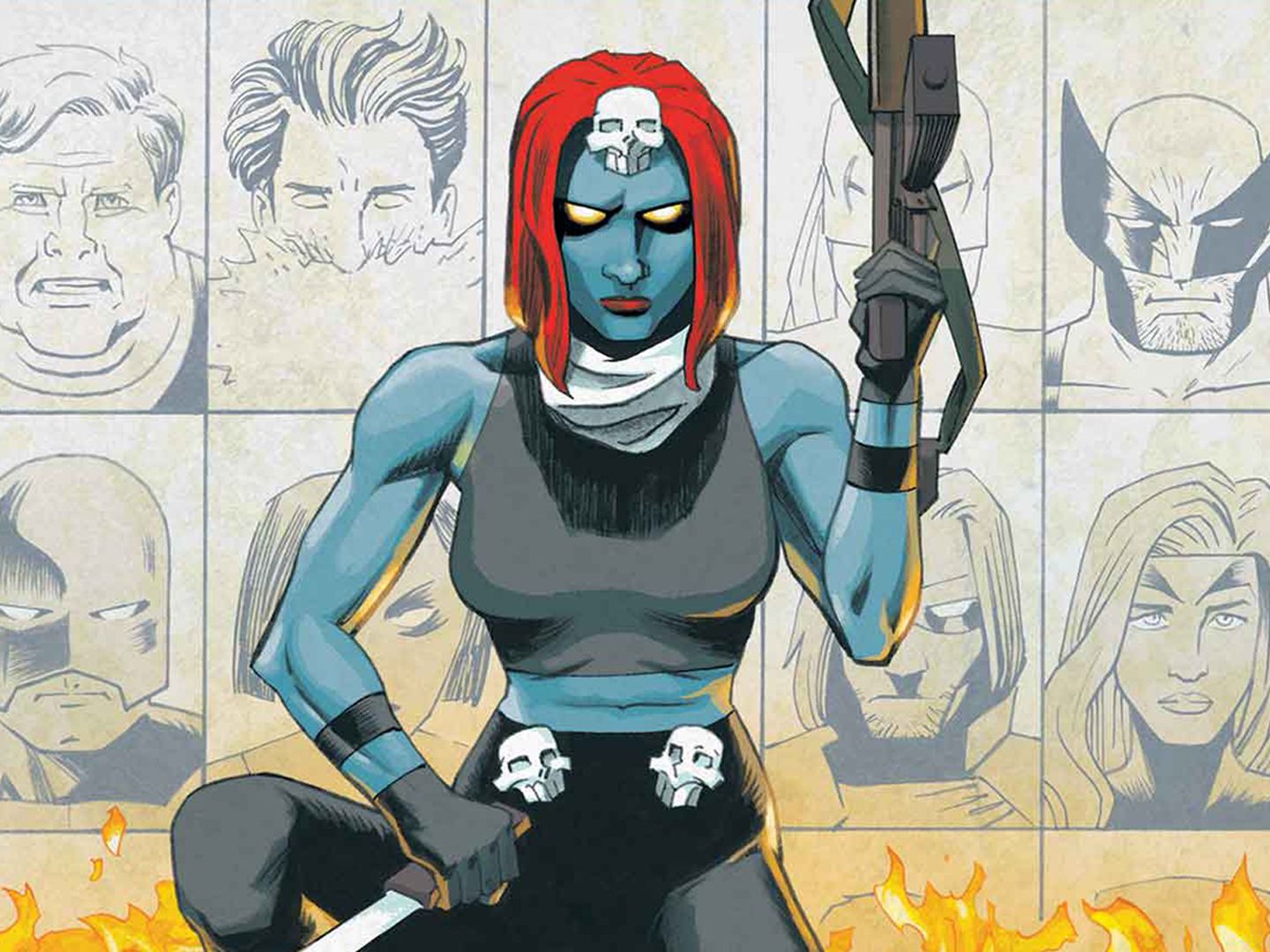 Mystique is the star of her own X-Men solo comic where she'll face