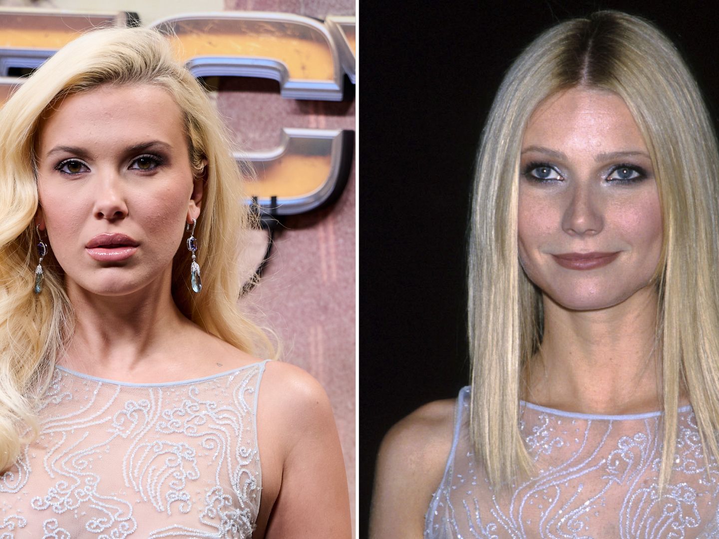 millie bobby brown wore a vintage gwyneth paltrow dress ROUND OFF 6-DRAWER WALNUT DRESSER