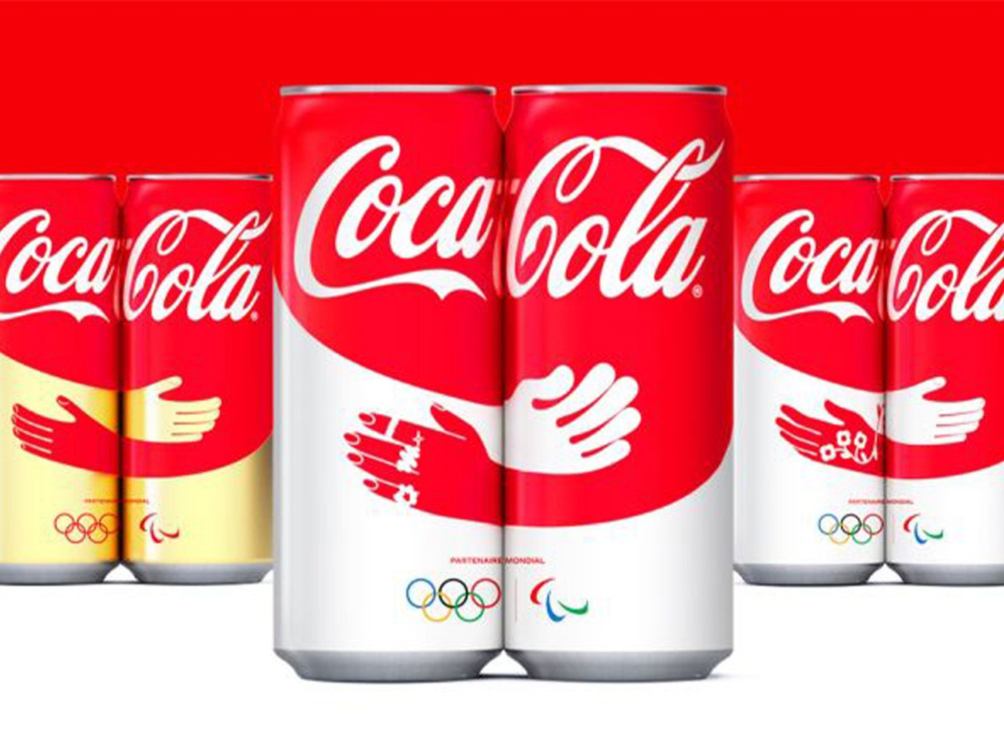 Coca-Cola's Olympic packaging embraces the power of the hug