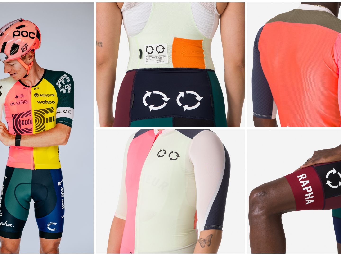 支給品　ポロシャツ　EF Education-EasyPost　Rapha 支給品 ポロシャツ EF Education-EasyPost Rapha - メルカリ